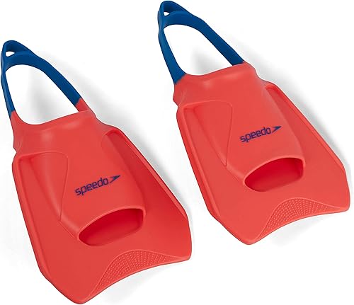 Speedo 808766F960S Biofuse Fitness Fin Fluro TangerinePool AzulBlue Flame S