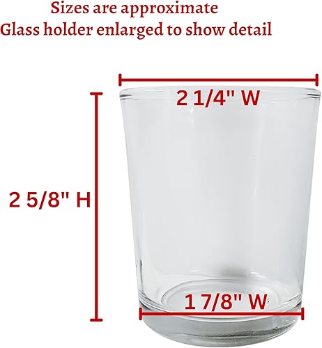 Miniatura 3 de Candelabros navideños de copo de nieve blanco  Juego de 3 con recortes de copo de nieve e inserciones de vidrio  Uso con velas reales o velas LED de