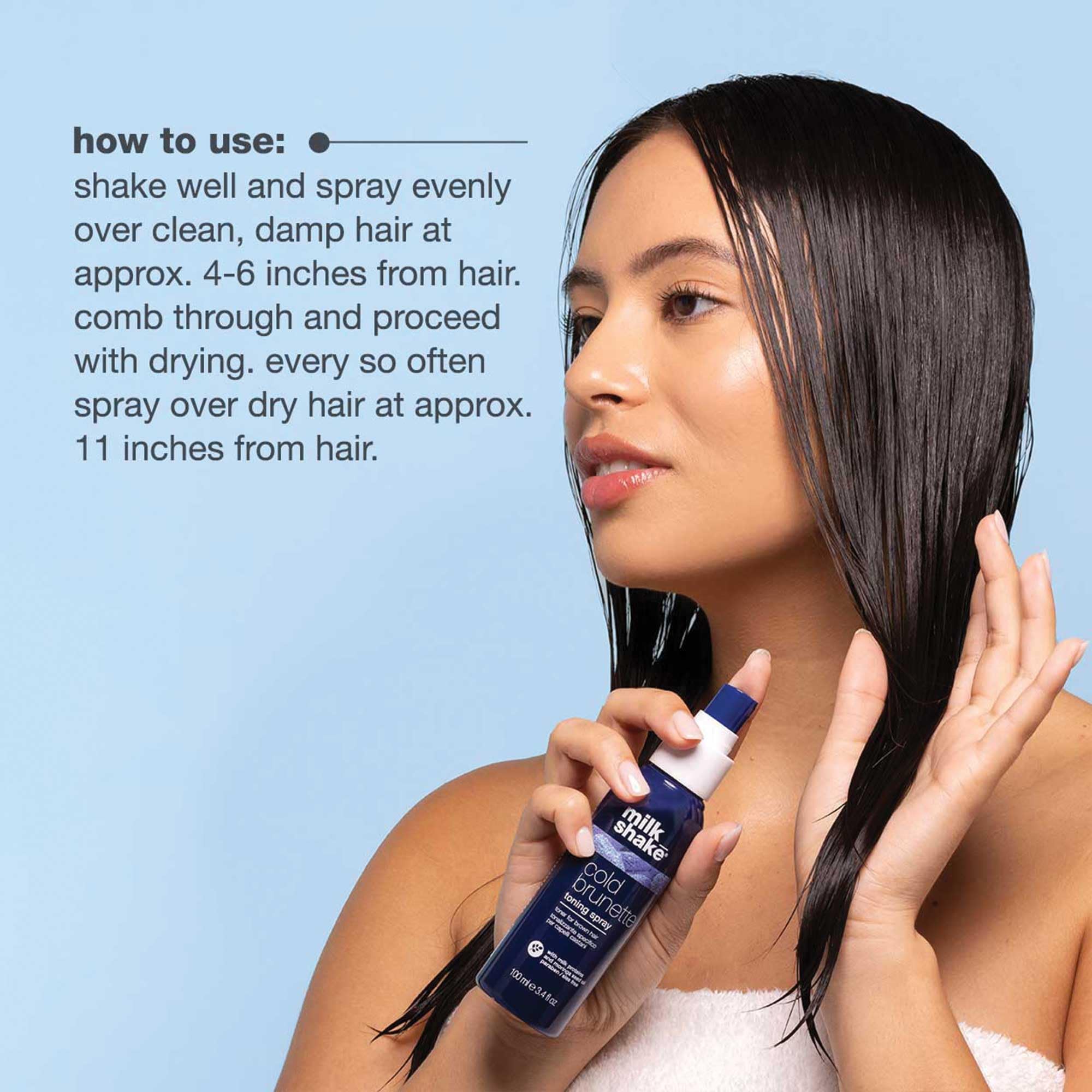MILK SHAKE Cold Brunette Toning Spray 100 ml