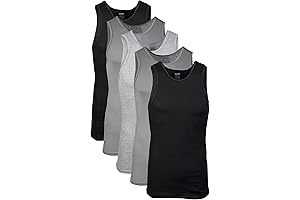 Gildan Men's Softstyle Short Sleeve Crew T-Shirts Value Pack