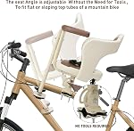 Child Bike Seat - Front Mount, Kids Bike Seat for Adult Bike, Baby Bike Seat Front Mounted, Toddler Bike Seat for Children 1~5 Years
