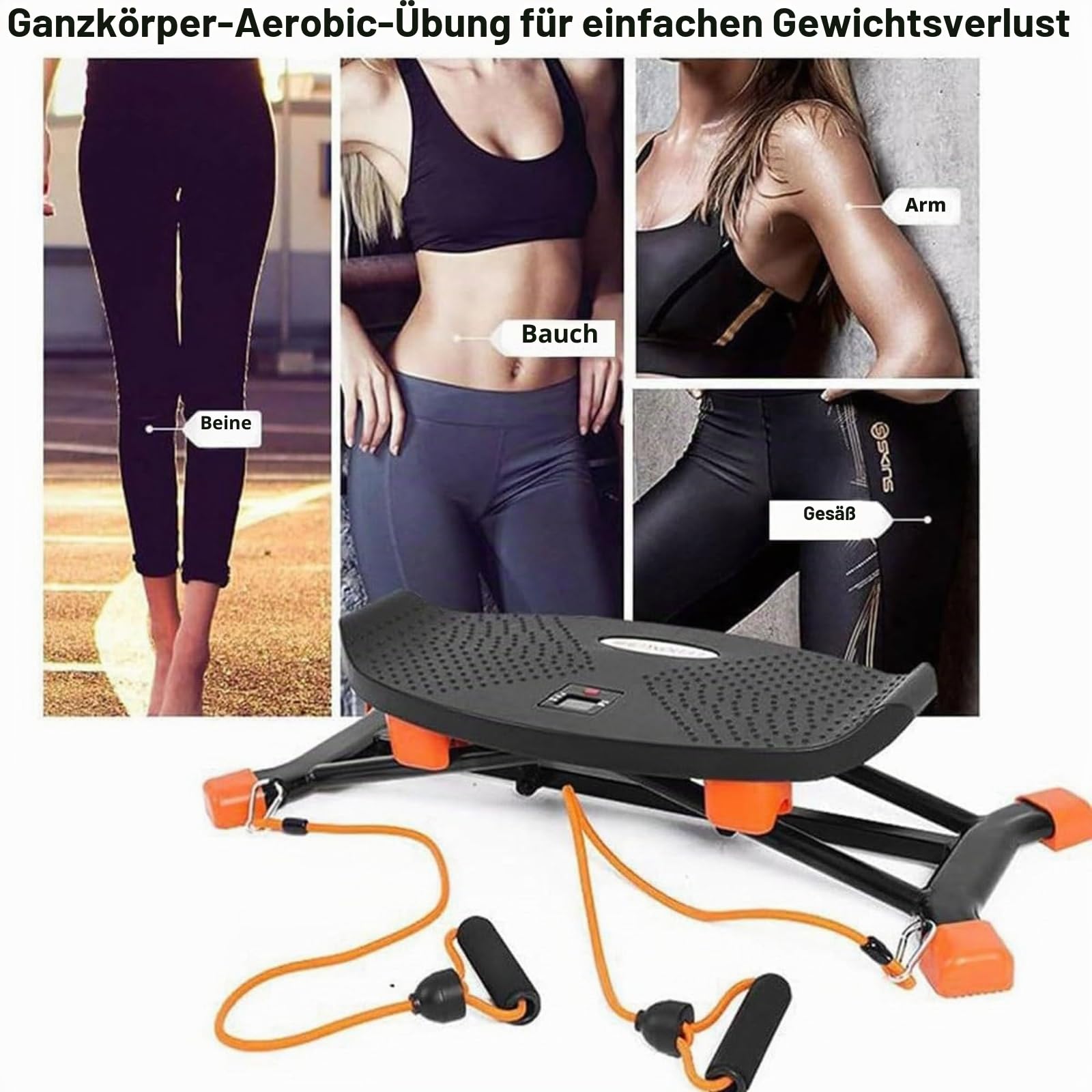 Indoor-Ski-Maschine, einstellbarer Widerstand, simuliertes Krafttraining, Datenanzeigen, Tragfähigkeit 100 kg, Schwungschiebemaschine, Kraft- und Balance-Trainingswerkzeug-Set, für Skitraining