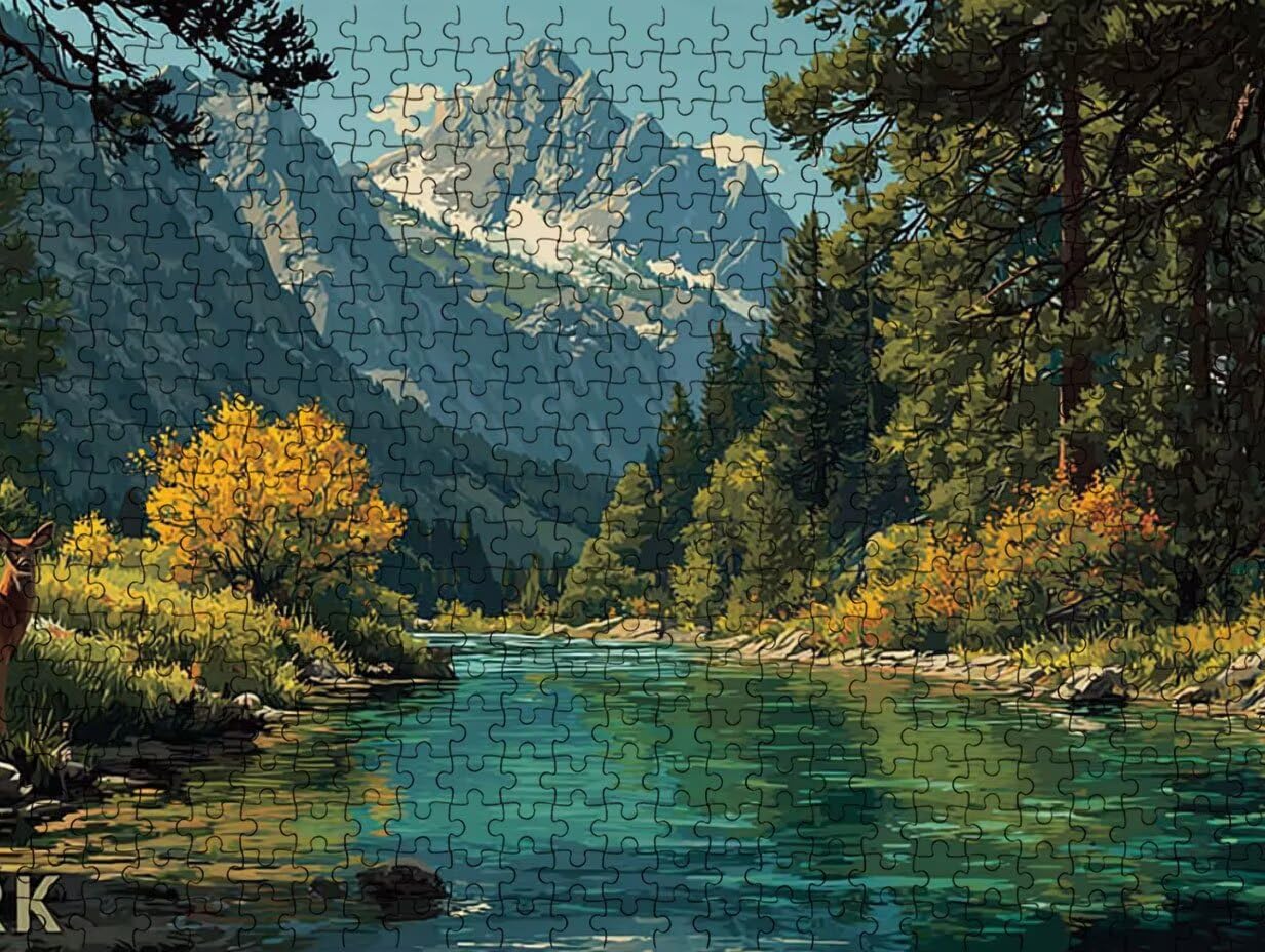 Puzzle de 2000 Piezas para Adultos, Lago Lu LDYQS7-359