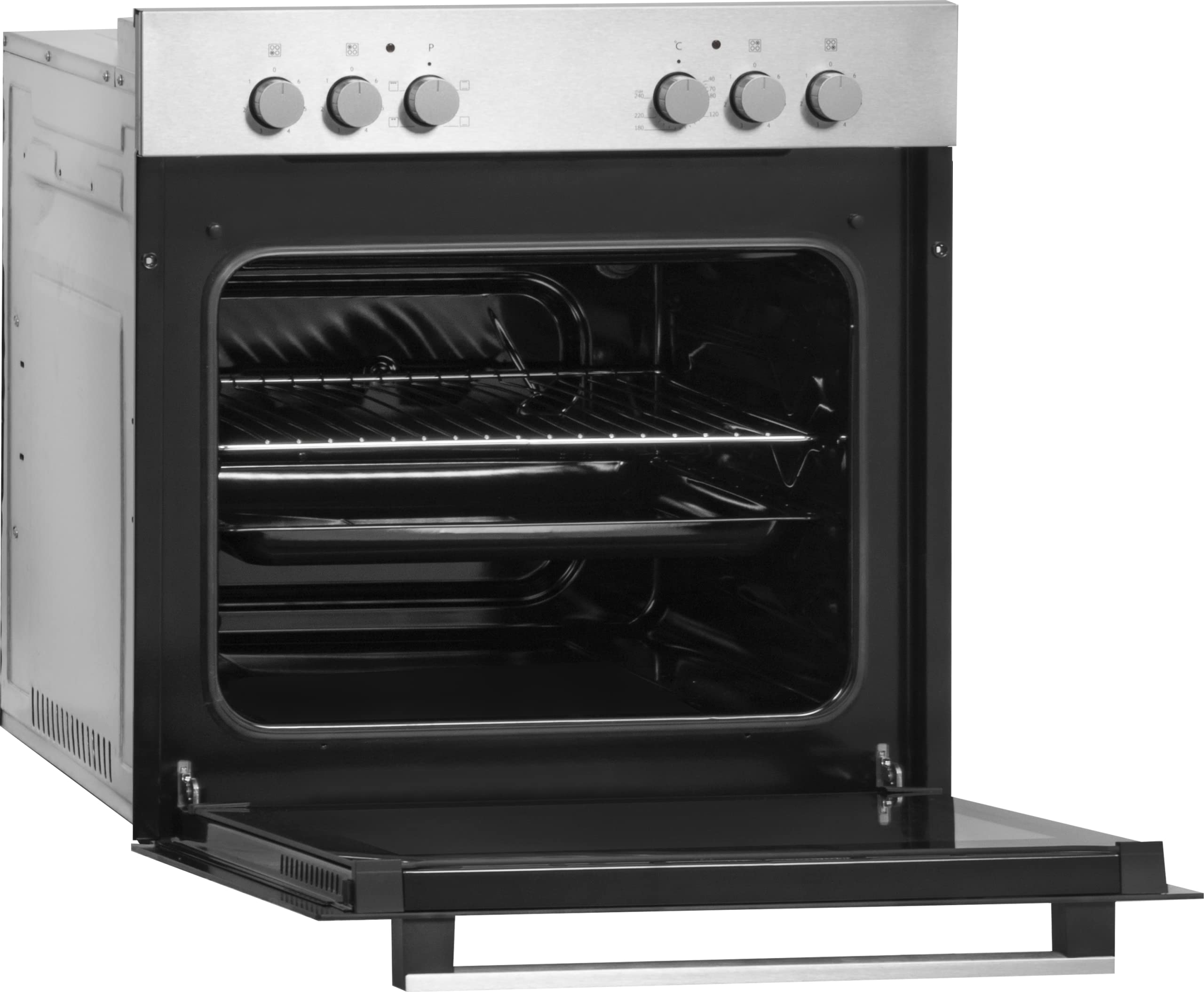 Respekta set cuisinière four et table de cuisson/Four de 62 L inclus avec plaque de cuisson/Cuisinière avec 2 plaques de cuisson/Classe d'efficacité énergétique A / HS1000-33/2 pièces