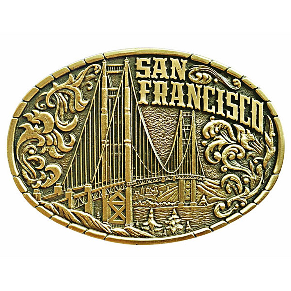 Indiana Metal Craft San Francisco Golden Gate Belt Buckle IMC-Retail