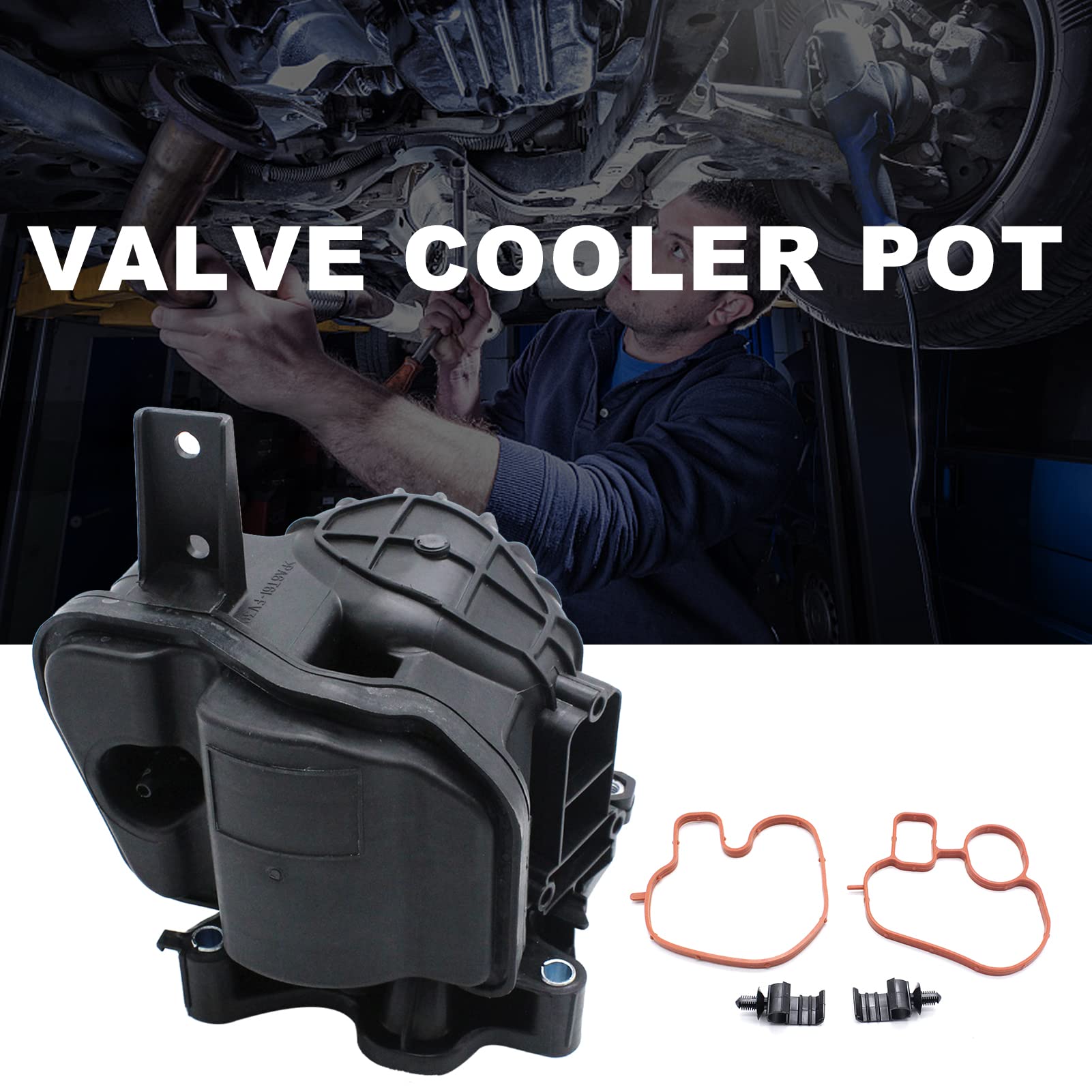 Sostituzione della Pentola del Raffreddamento Valvola, Kit di Riparazione della Vaso di Radiatore per Velve di Scarico di Scarico per ISGIA J CASCADA INSIGNIA A Zafira