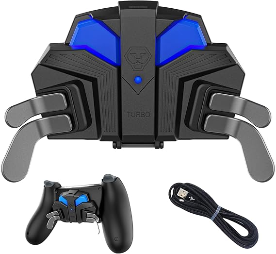 Paddles for PS4 Controller, AOJAKI Controller Paddles for PS4, Back