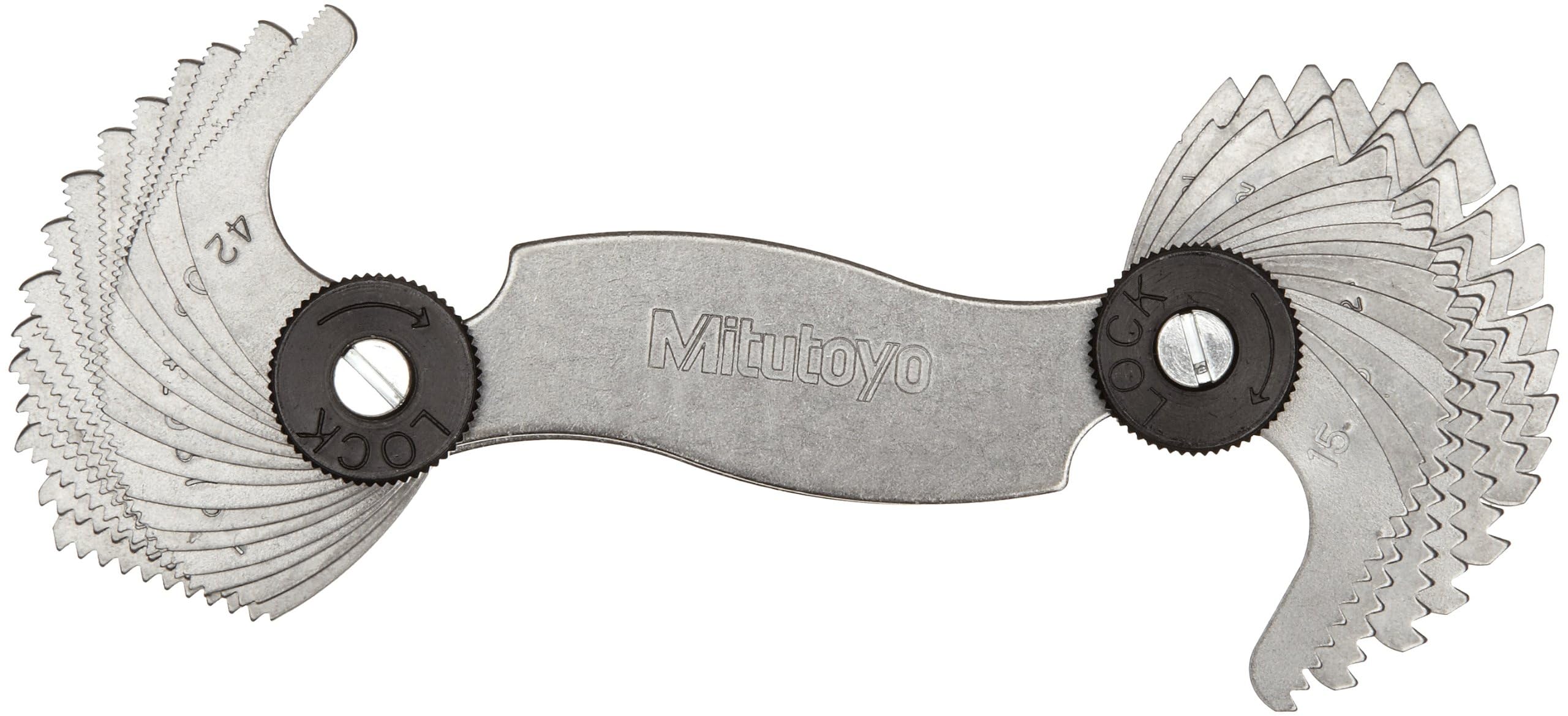 Mitutoyo Screw Pitch Gage - 4-42 TPI -1 Mitutoyo Screw Pitch Gage - 4-42 TPI -1