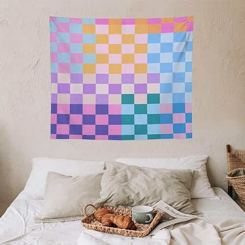 Miniatura 25 de Tapiz floral retro de los años 60 y 70, diseño hippie de primavera Groovy Flower Power Flower Boho para colgar en la pared, arte neutro para Hippie