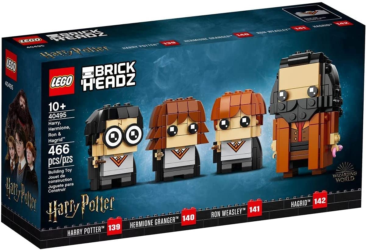 Brickheadz Harry, Hermione, Ron & Hagrid (40495)