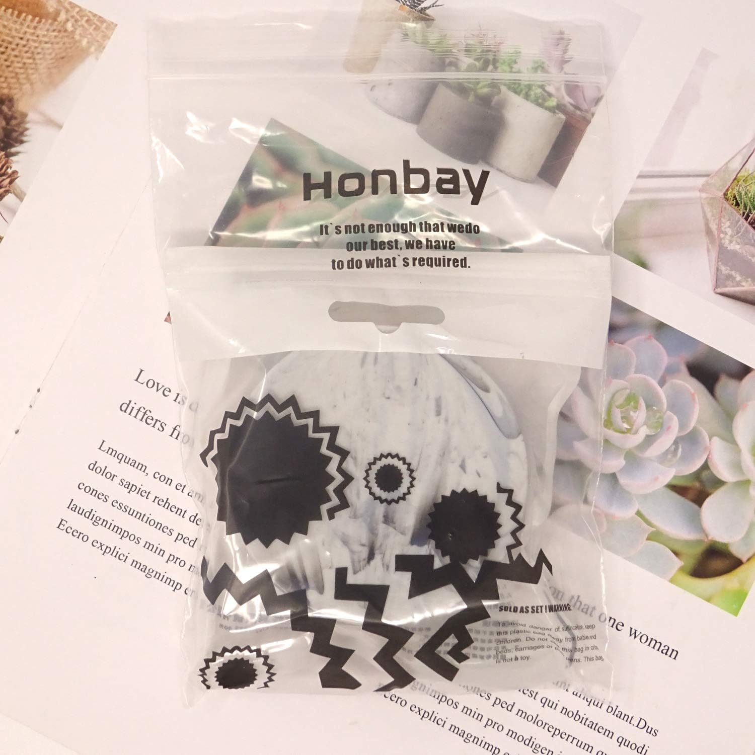 Honbay Fashion Marble Contact Lens Case Portable Contact Lens Box Kit with Mirror (Round) (Rose Gold) : Health & Household