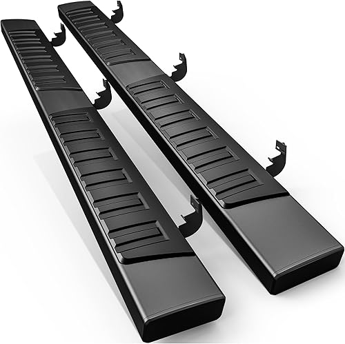 AUTOSAVER88 Estribos compatibles con Dodge Ram 1500 2009-2018, Ram 1500 Classic Quad Cab 2019-2024, barras laterales Nerf de 6 pulgadas