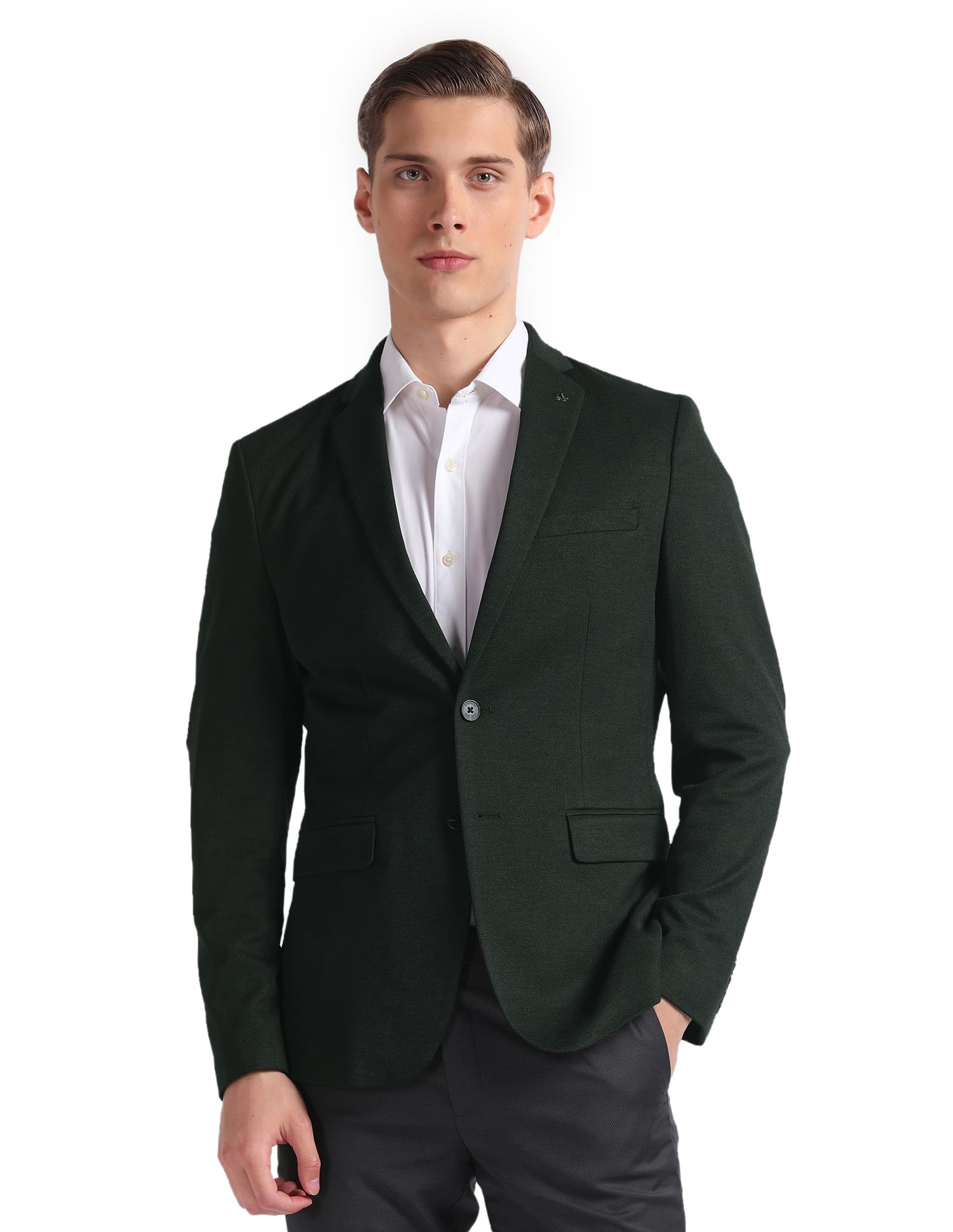 arrow Men's Single Breasted Slim Blazer-picture-31