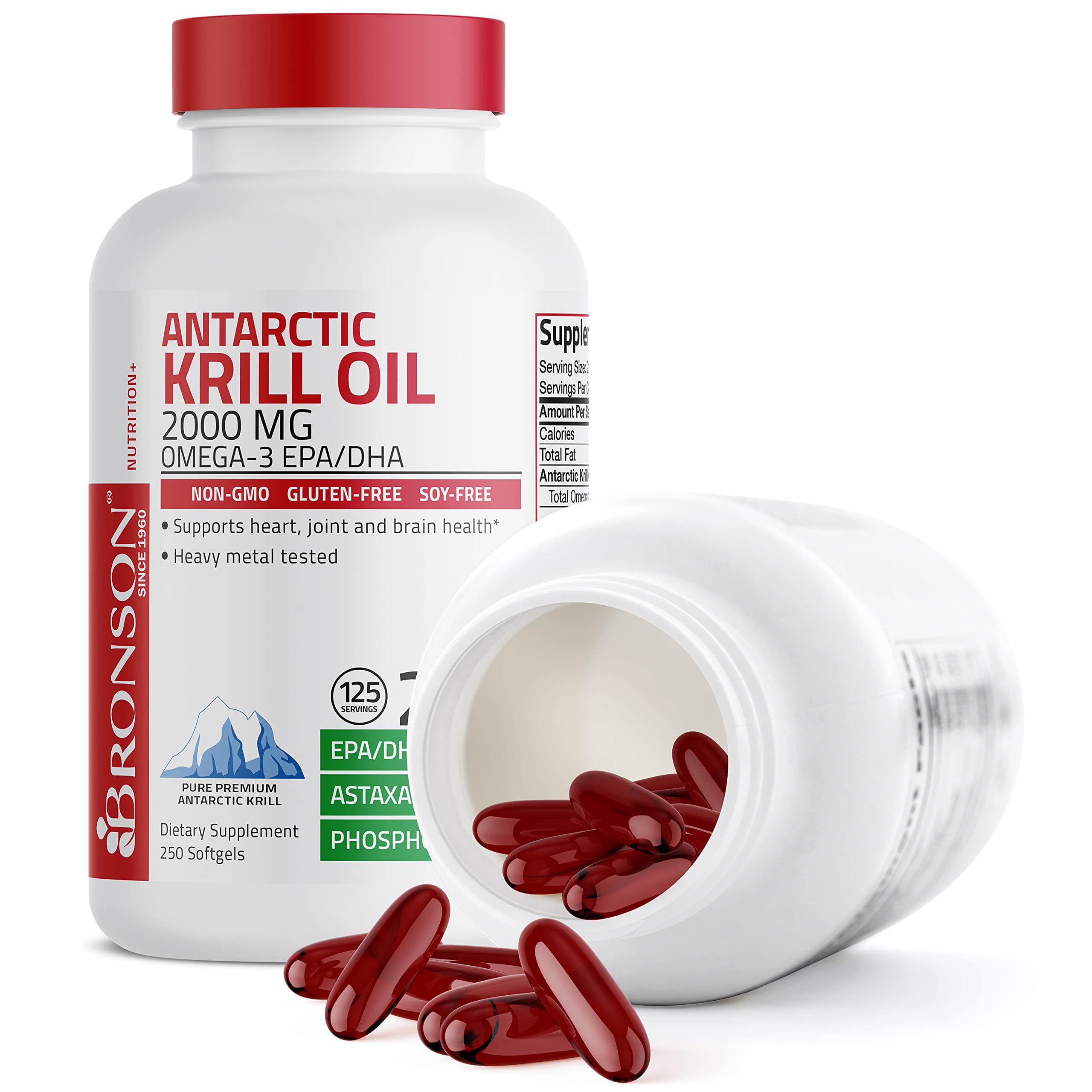 Bronson Antarctic Krill Oil 2000 Mg