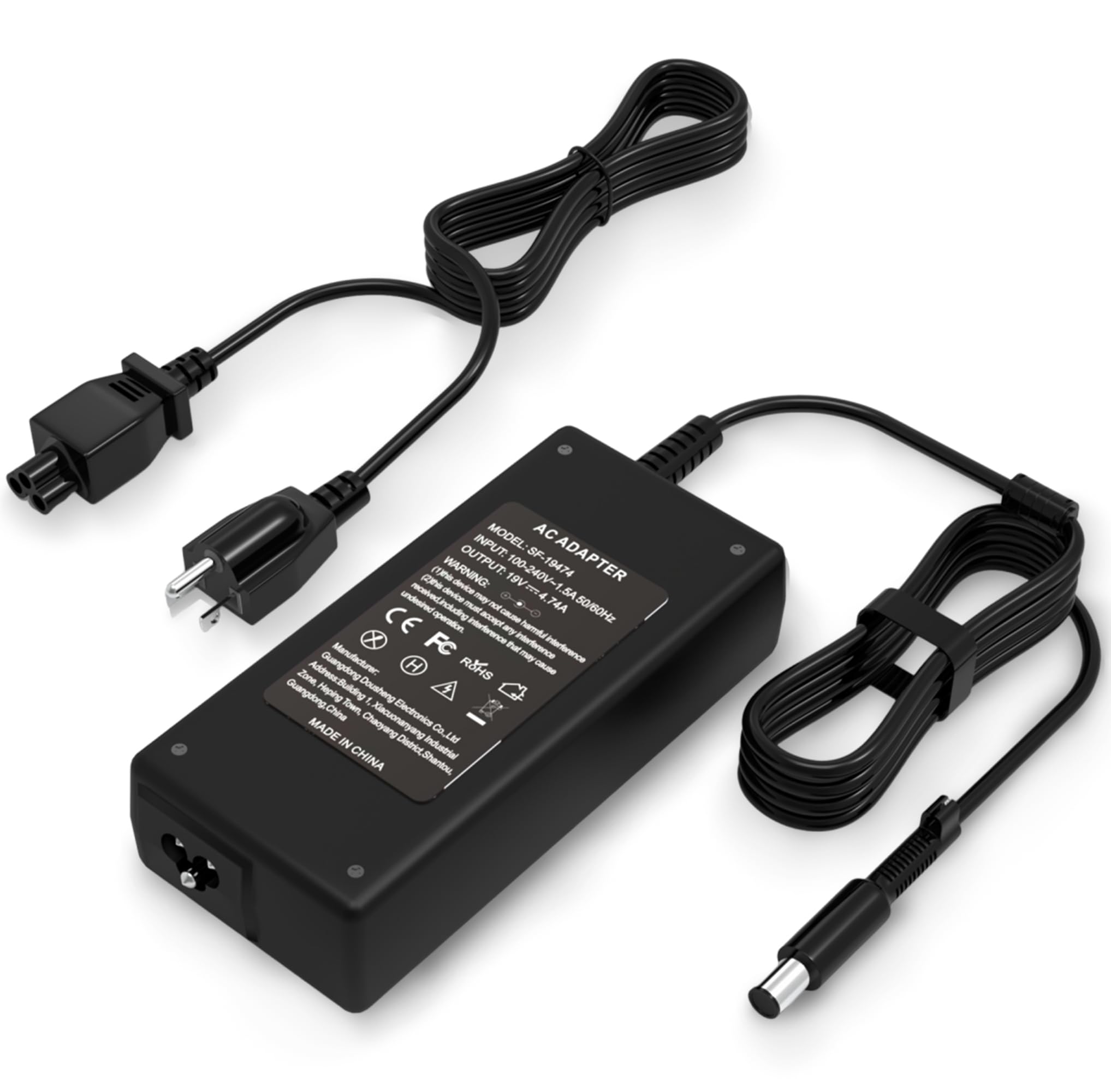 Genuine 65W HP AC DC Power Adapter 18.5V 3.5A Series 463552 519329 OEM Charger E - Foto 8
