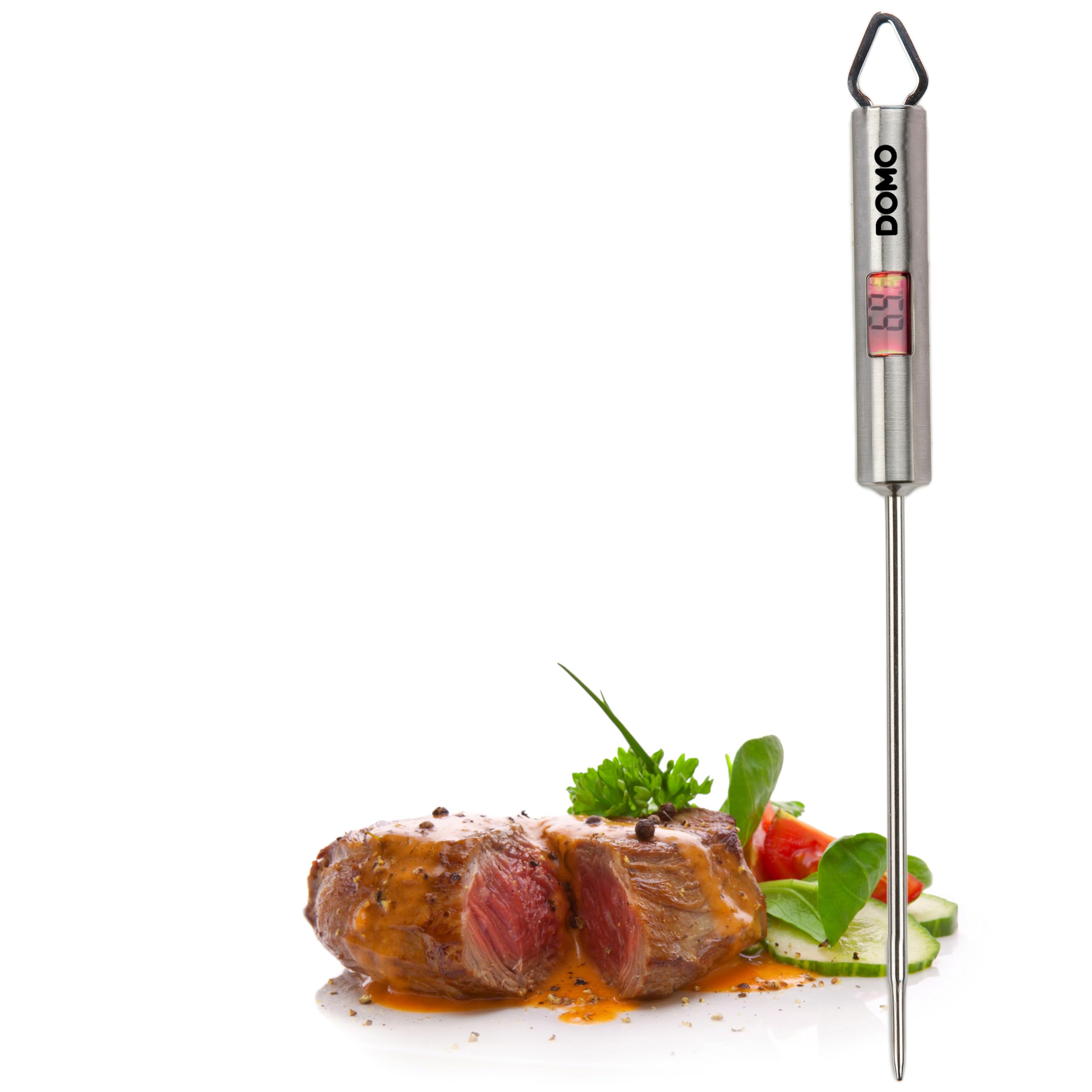 DOMO DO3100 Termómetro culinario con pantalla iluminada