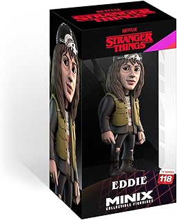 Bandai Minix Stranger Things Eddie Model | Collectable Eddie Stranger Things Figure | Bandai Minix Stranger Things Merchandise Range | Stranger Things Figures Make Great Stranger Things Gifts