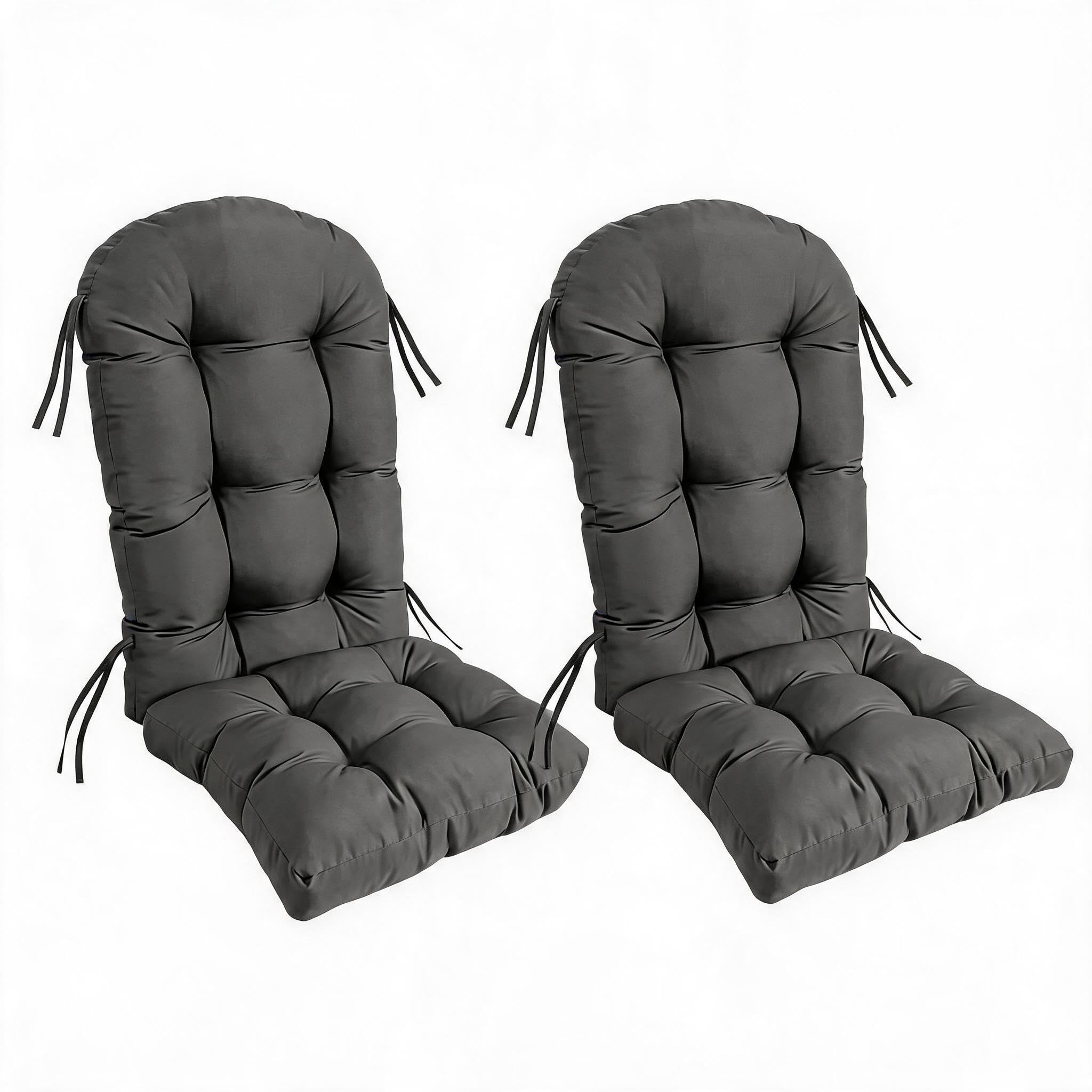 2er-Set Schaukelstuhl Auflage Polster Kissen 120x50 für Adirondack Chair