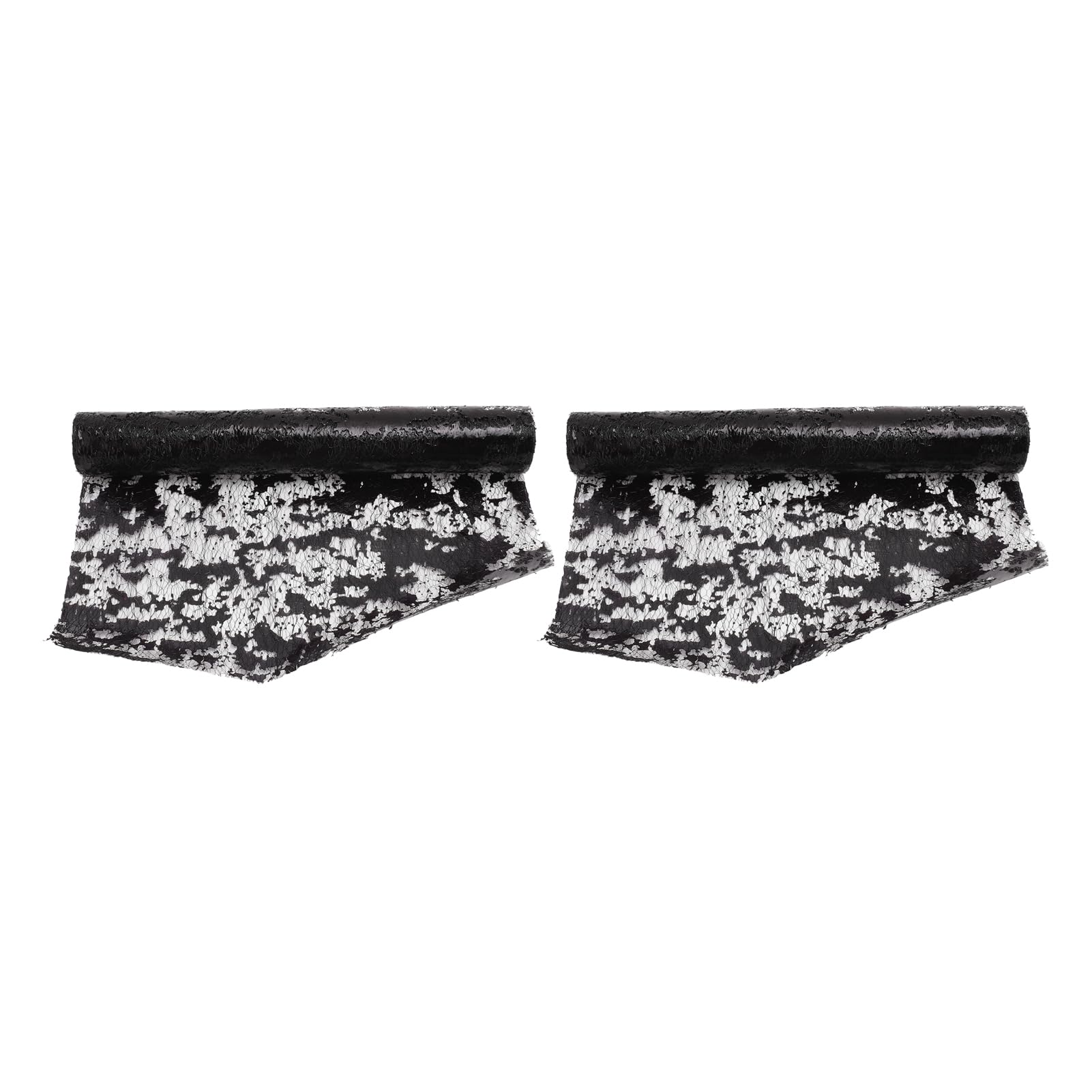 Runner Da Tavola Nero Con Paillettes – Rotolo 28 Cm X 9 M, In Poliestere, Decorazione Scintillante Per Matrimoni E Feste - 4