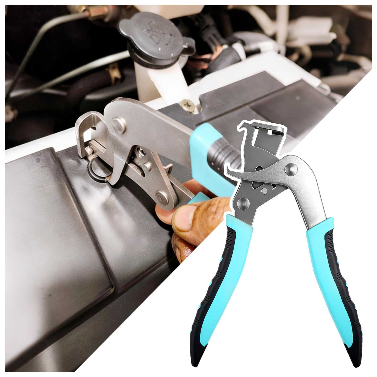 Photo 1 of 2026 Upgrade Car Clip Pliers,Multi-Function Car Clip Removal Tool for Easy Removing of Fasteners/Clips/Rivets,Spring Loaded Panel Clips Removal Pliers as Cars Tools
