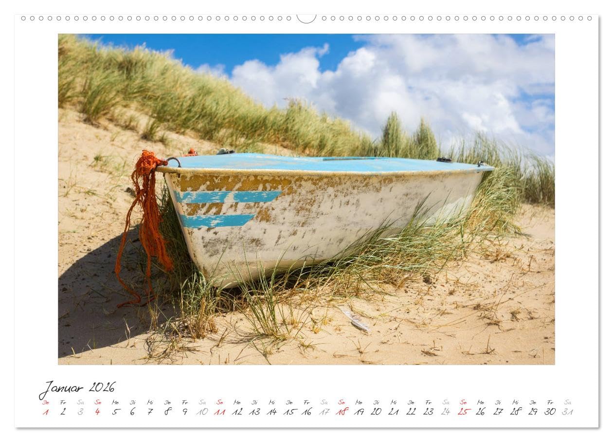 Nordsee - einfach Meer (hochwertiger Premium Wandkalender 2026 DIN A2 quer), Kunstdruck in Hochglanz: Fotografische Impressionen von der Nordseeküste (CALVENDO Orte)