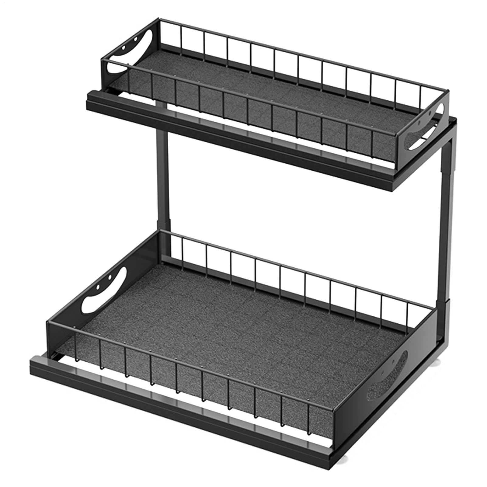 Organisateur extractible sous évier pour stopper le désordre de cuisine