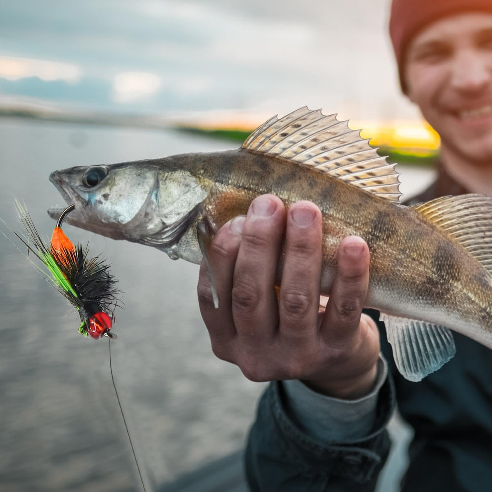 10 Pezzi Esche Artificiali Per Pesce Persico, Trota, Salmone - Foto 4