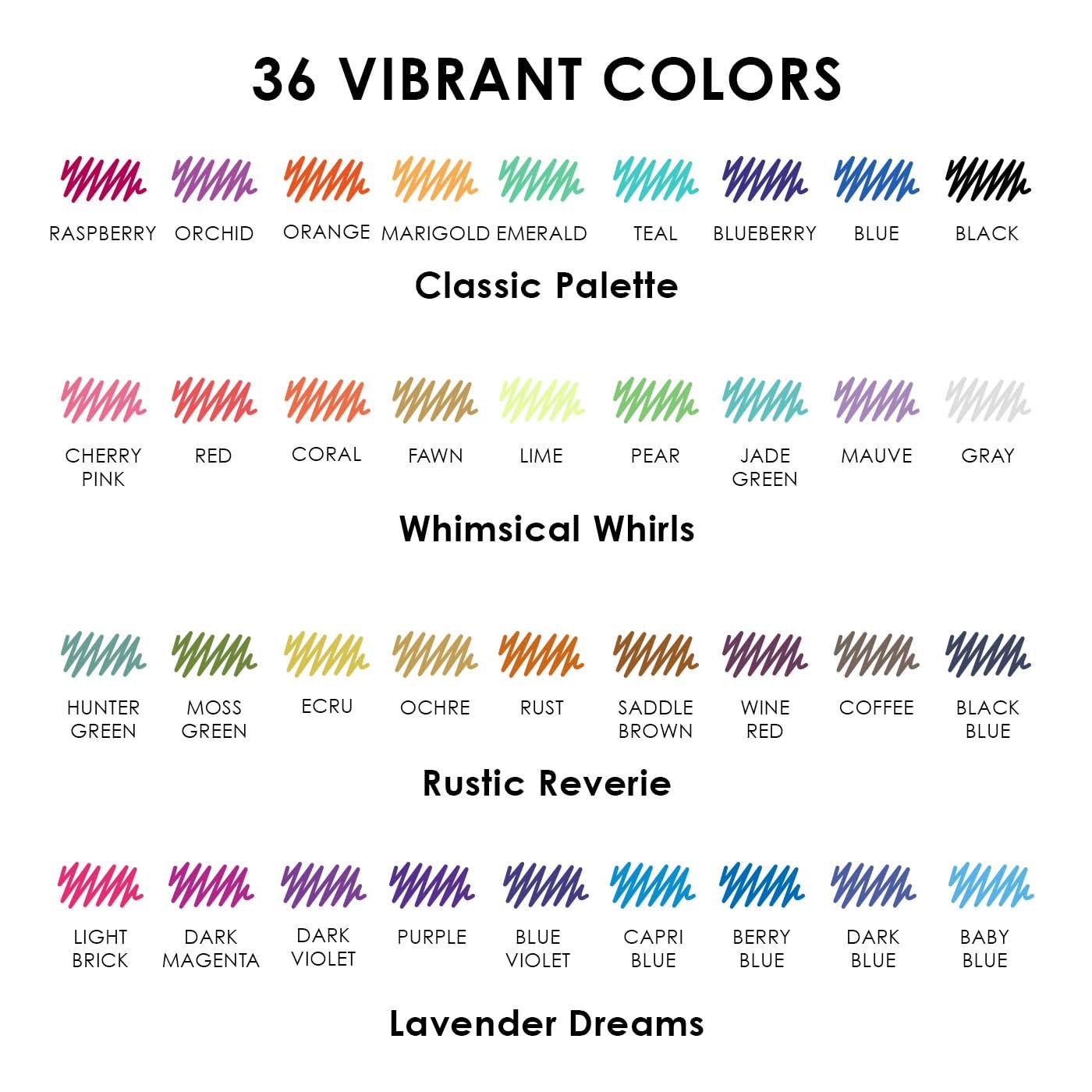 Grabie Erasable Gel Pens 9 Colors Erasable Pens Multicolor Make Mistakes Disappear 0 7mm Medium Point Rollerball Tip — view 4