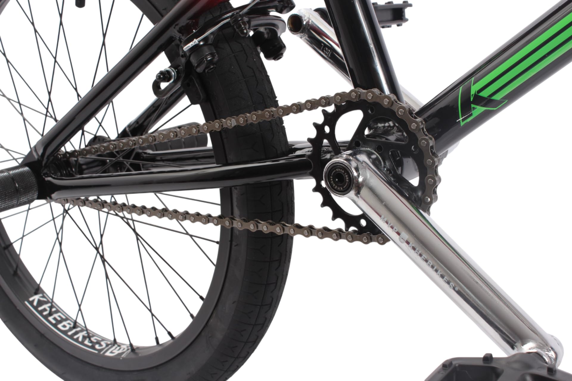 KHE Tricky AL Vélo BMX 20" - Cadre en aluminium - 10,9 kg - Rotor à 360 degrés - Flatland Park Freestyle - Modèle 2025