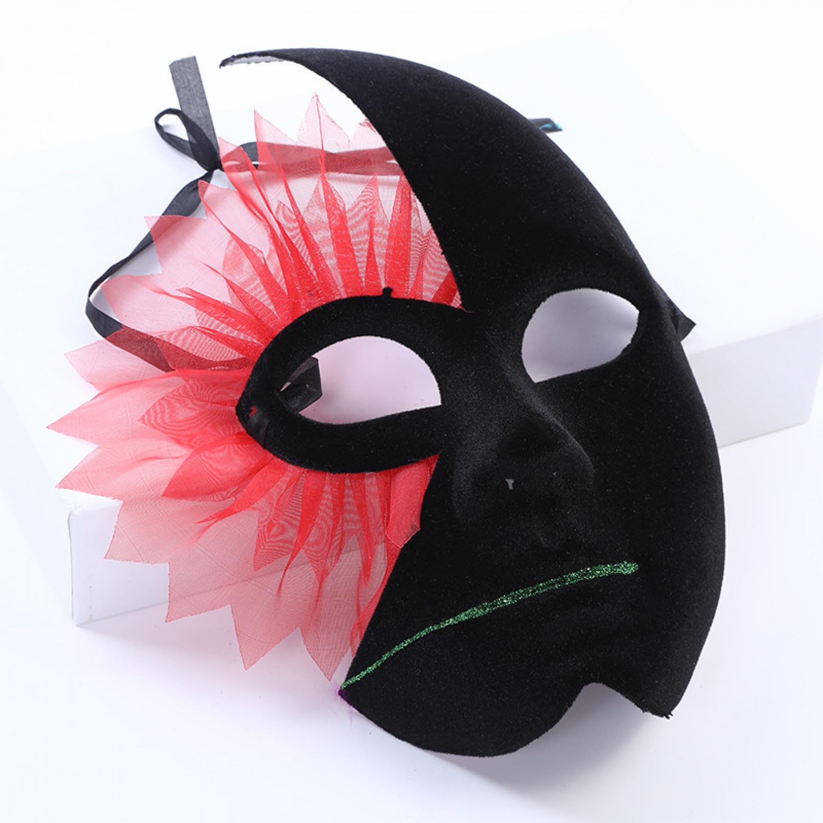 YEKIM Maske, 10 Masken für Damen und Herren, Halloween, Make-up, Ball, Masken, Geburtstag, Hochzeit