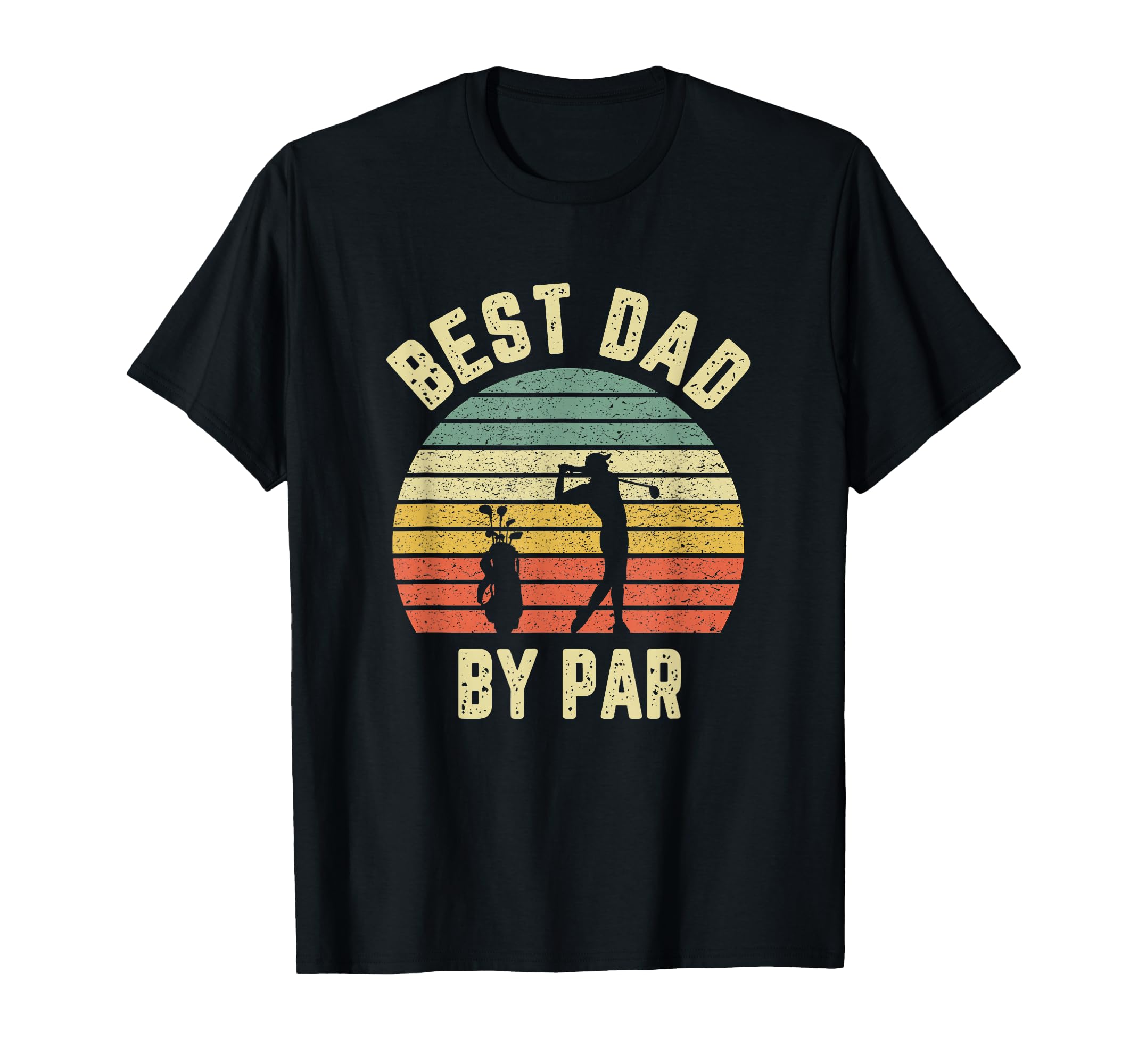 Best Dad By Par Golfing Apparel Vintage Best Dad by Par Father's Day Golfing