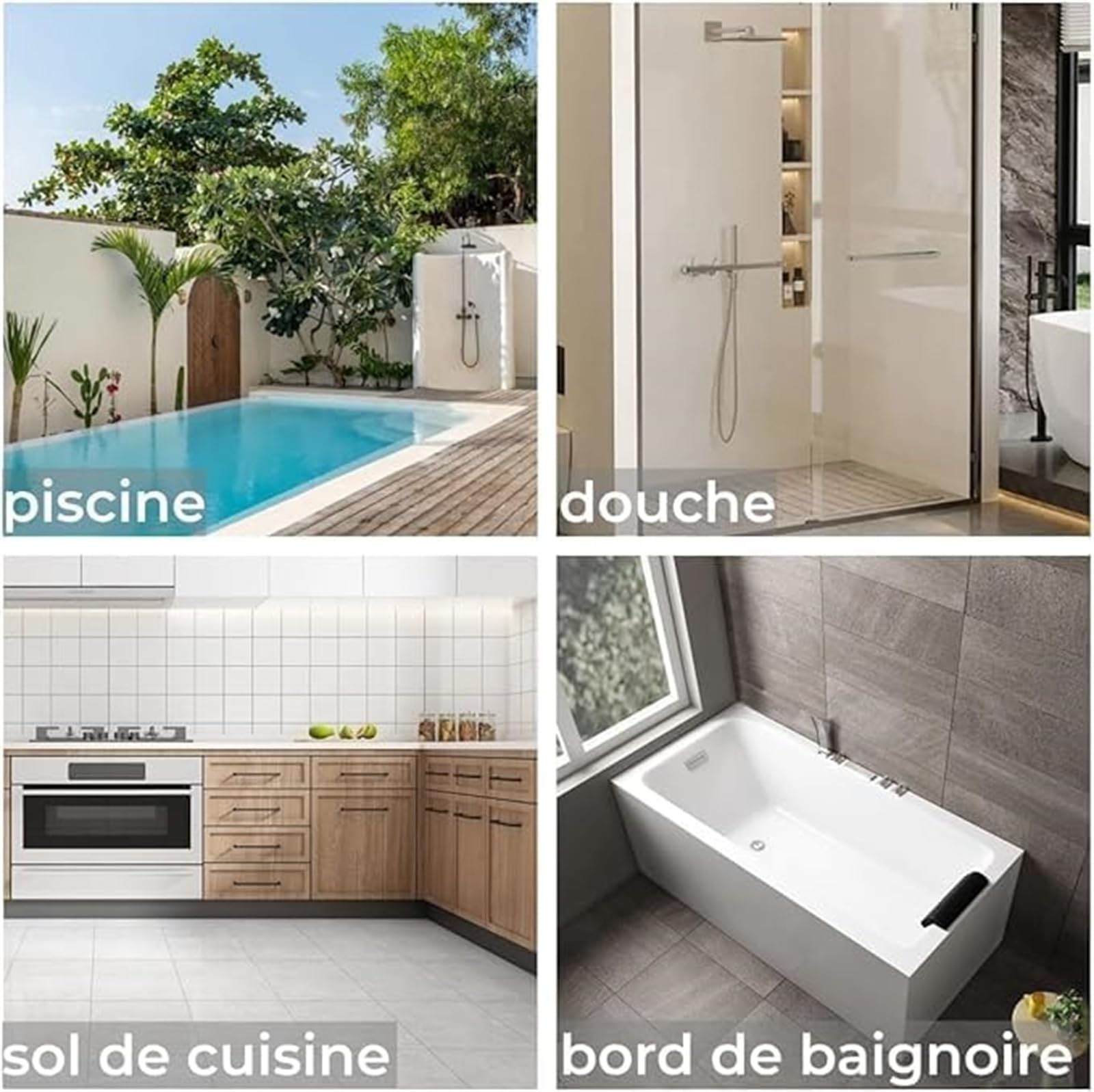 La Berge Tapis de Bain Galet Absorbant antidérapant