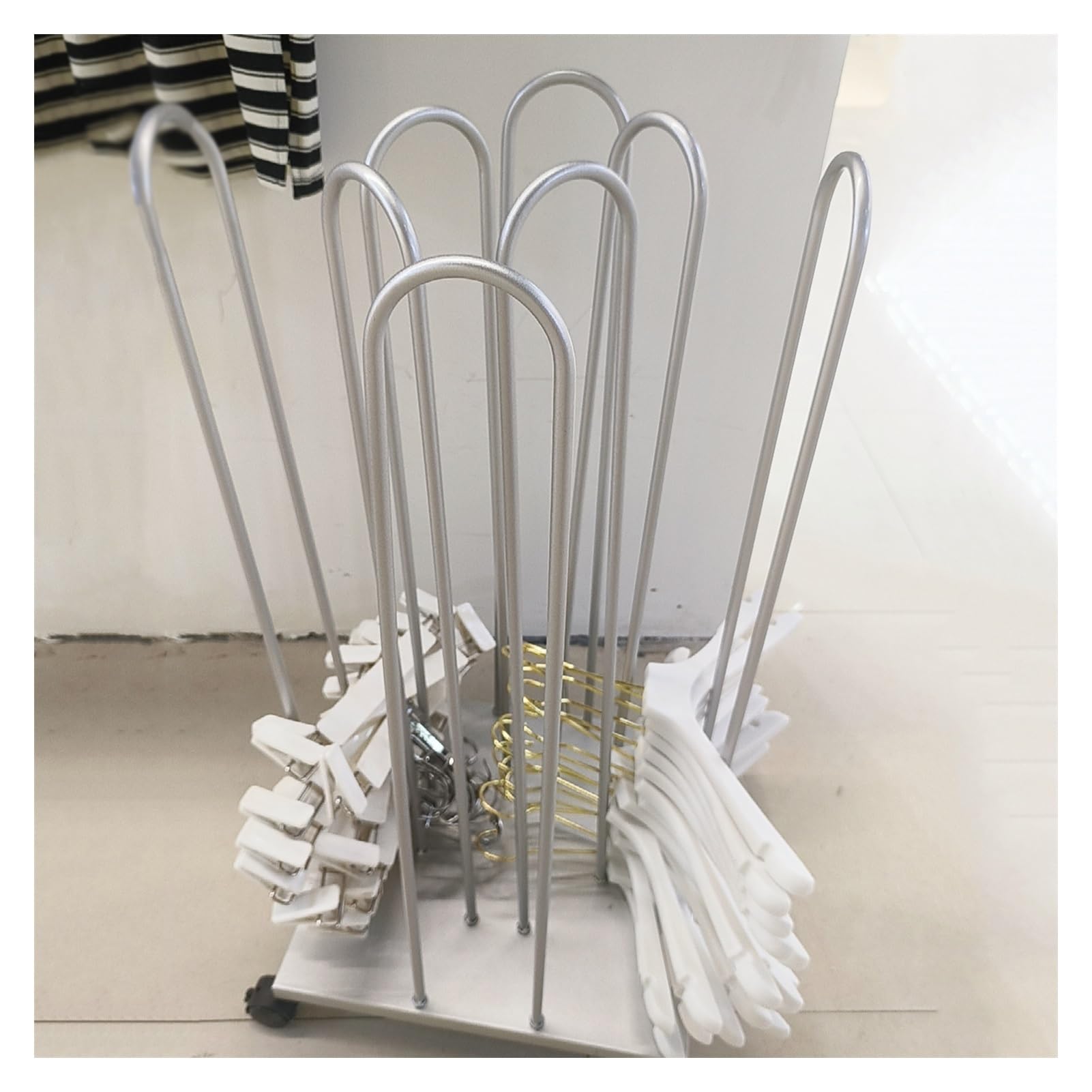 Hanger Rack Stand Dunzy Hanger Organizer Stacker, 4 In 1 Hanger Hanger ...
