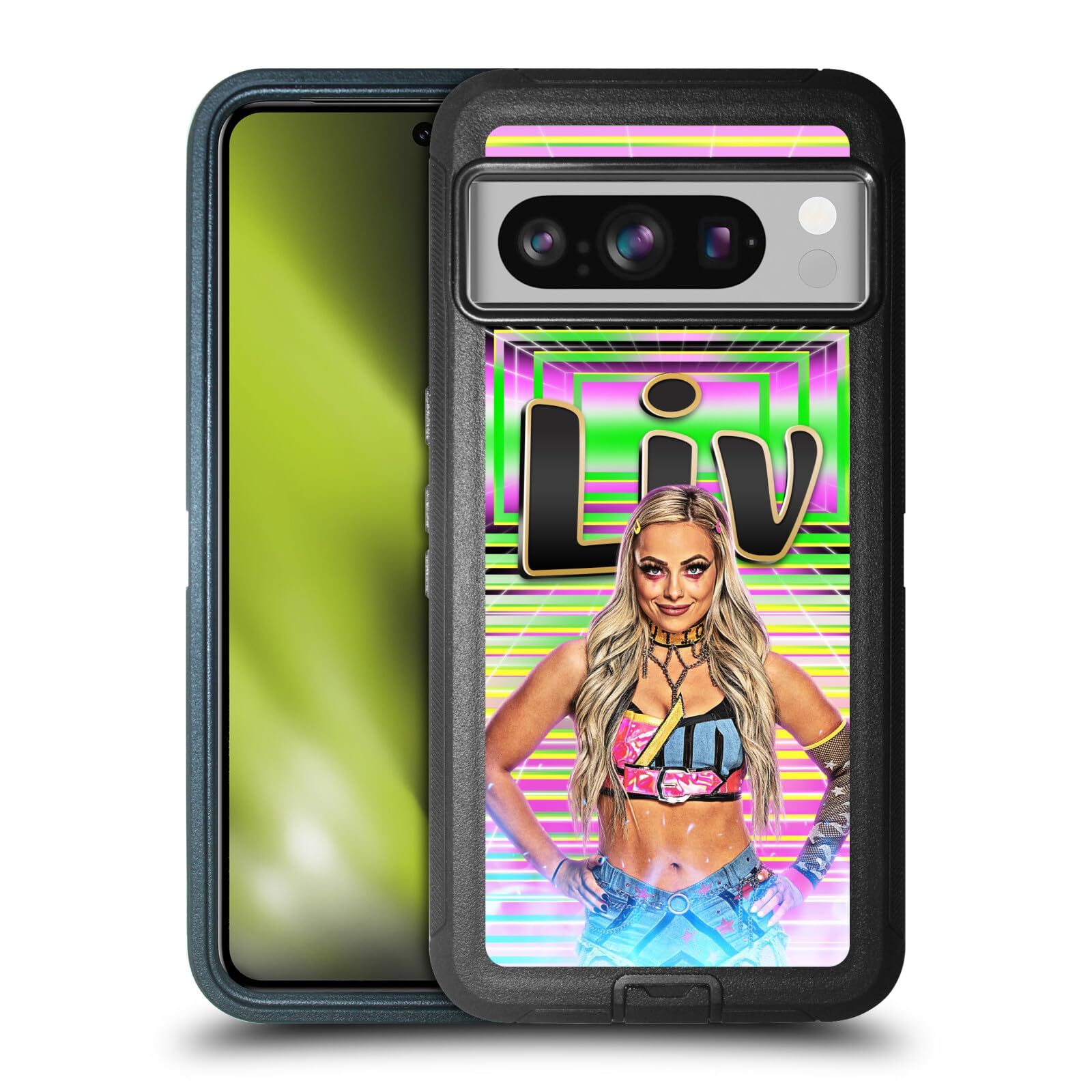 Coque antichoc Pixel 8 Pro pour protéger contre les chutes WWE Liv Morgan - 8