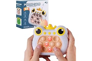 Pop Fidget Toys: Light Up Handheld Game Machine for Learning & Fun