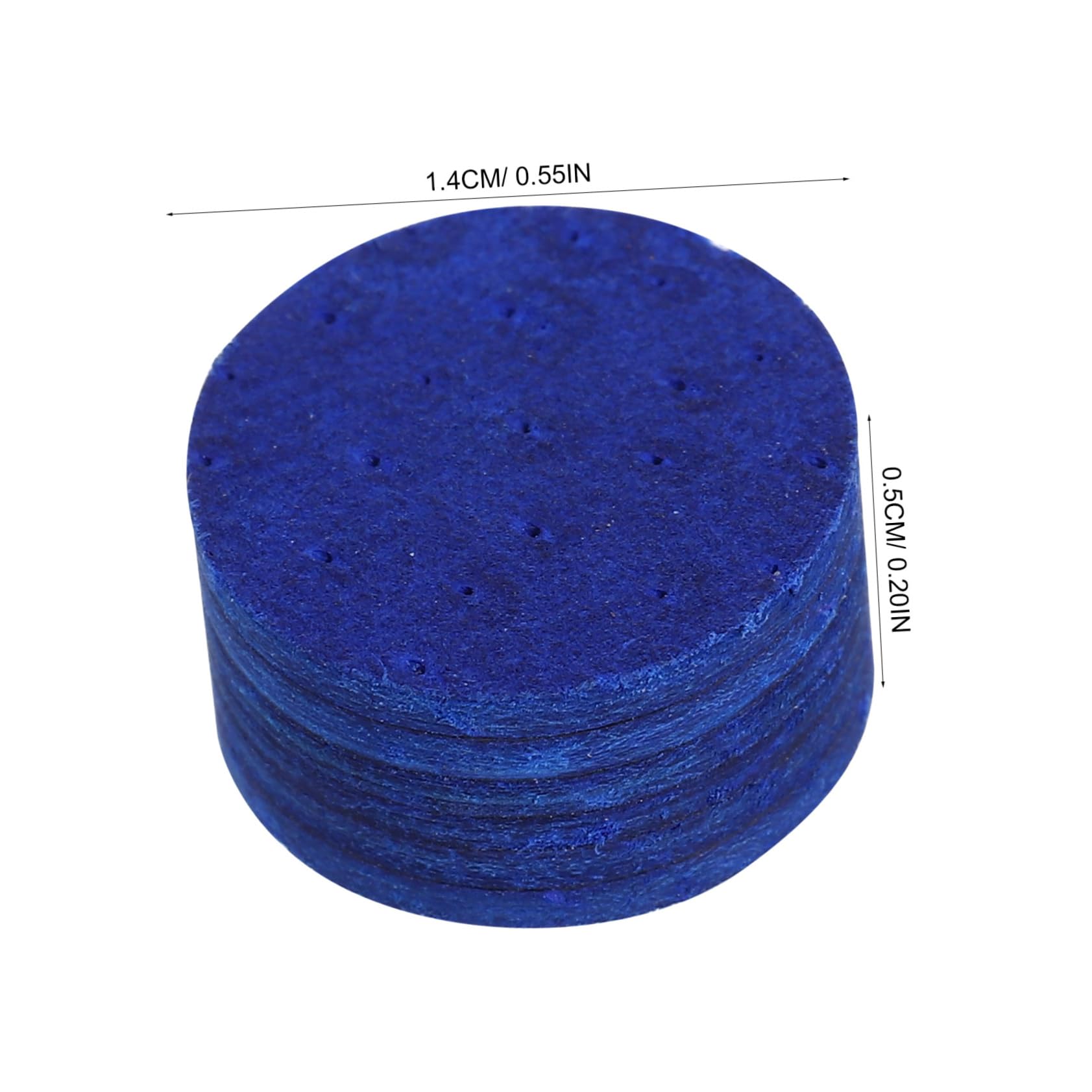 Yardwe Snooker Pool Billiards Tips Leather Multi-Layer Construction for Superior Control