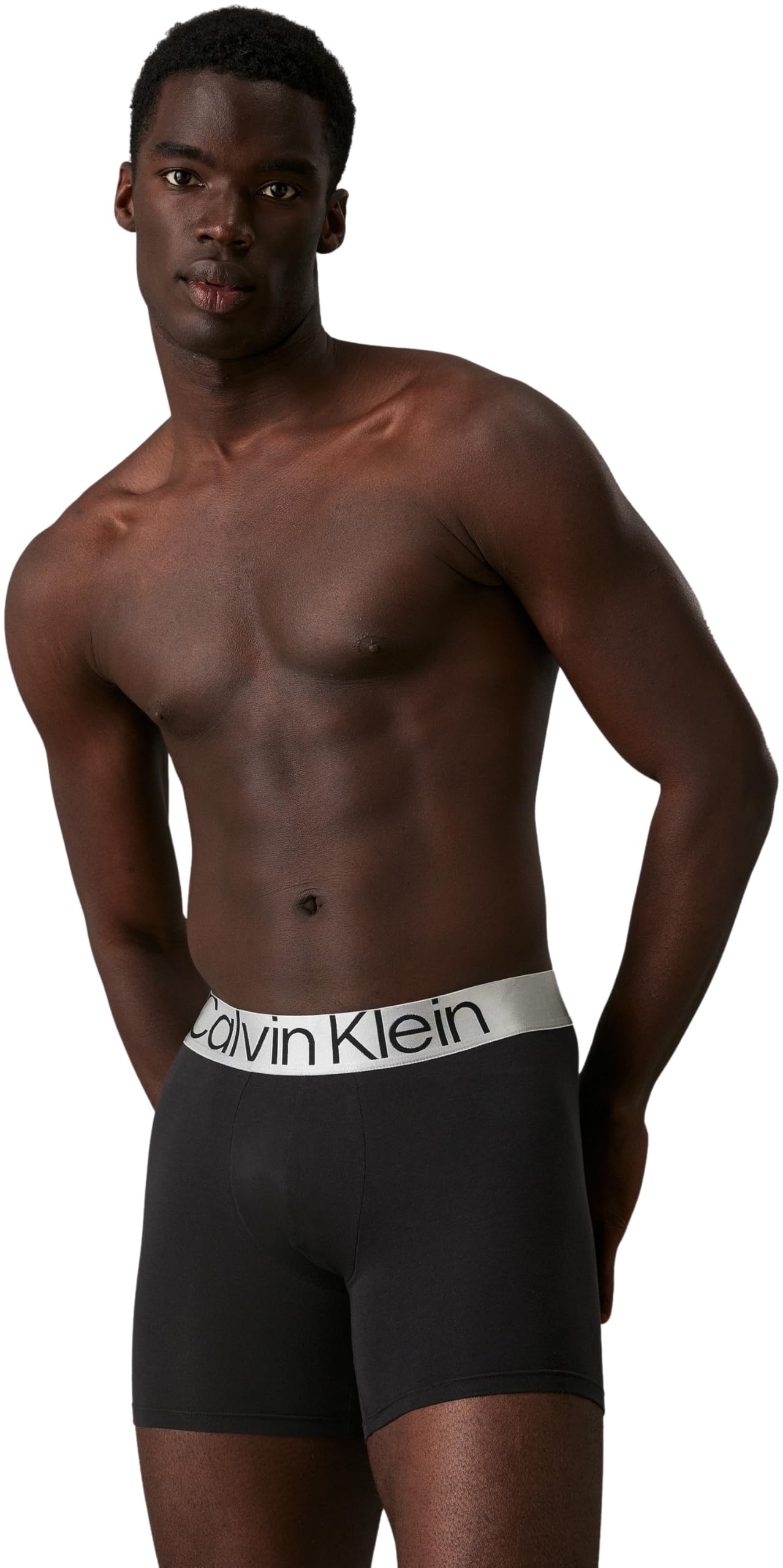Calvin Klein Men's Boxer Briefs, Black, XS