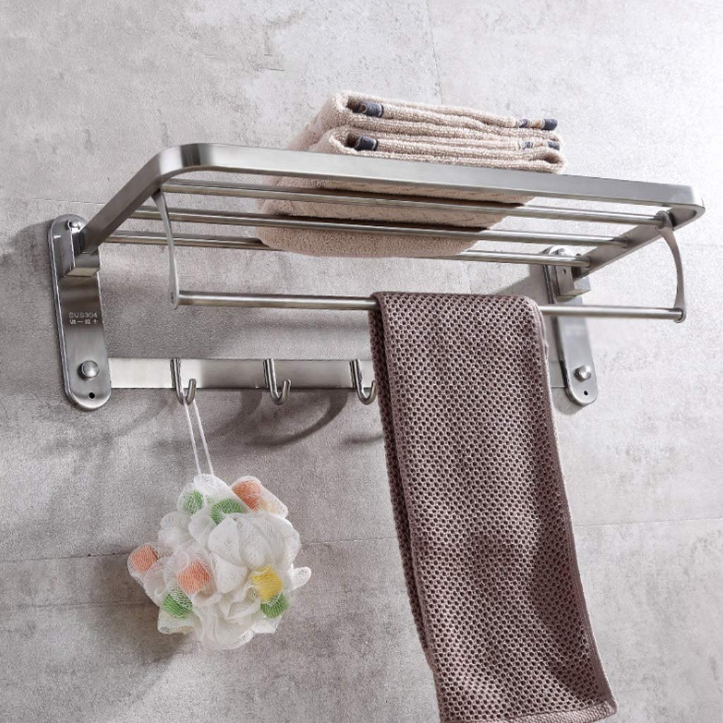 Appendiabiti, staffe a parete e portasciugamani, ferramenta pieghevole in acciaio inossidabile con decorazione ganci Comfortable anniversary