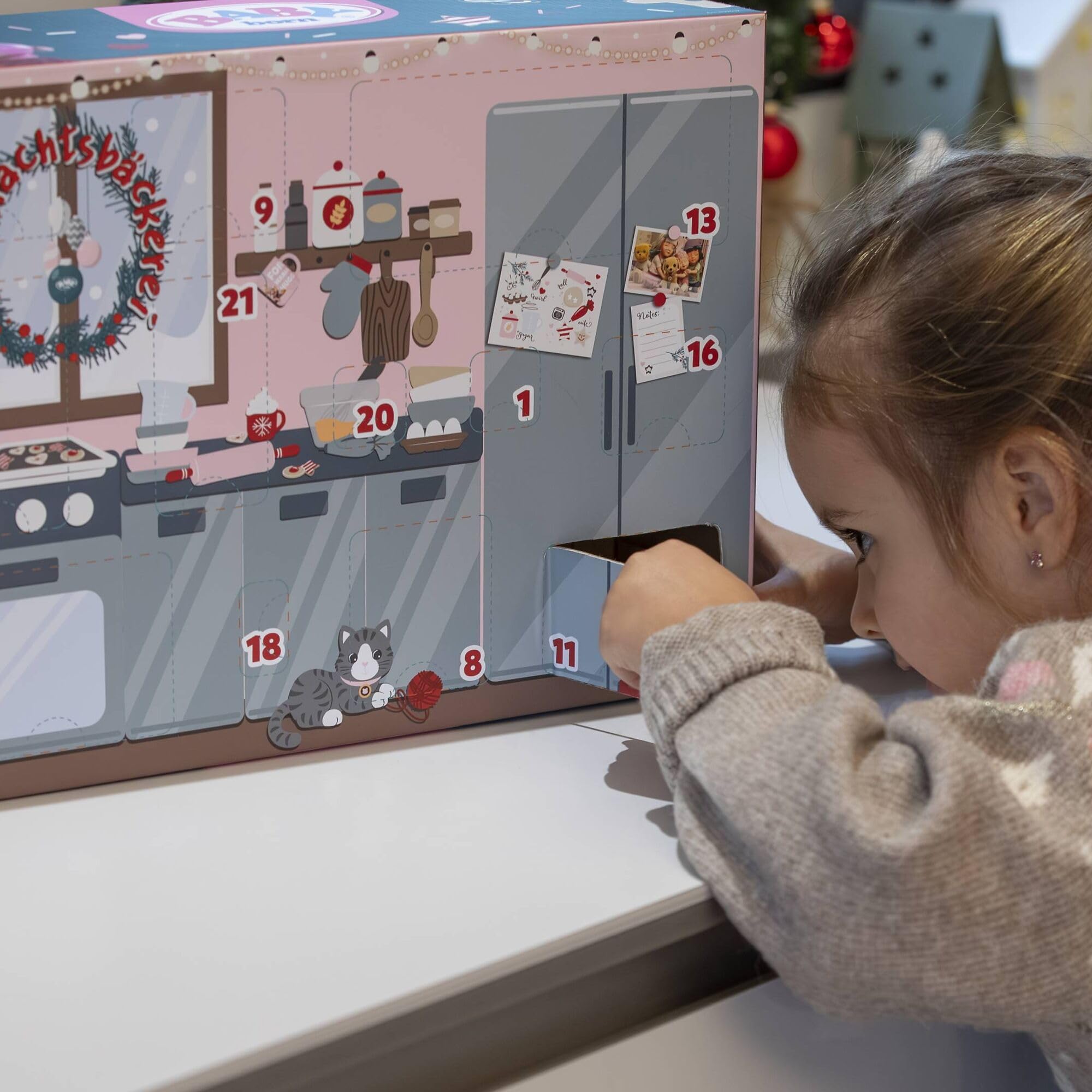BABY born Adventskalender mit 24 Überraschungen für 43 cm Puppen