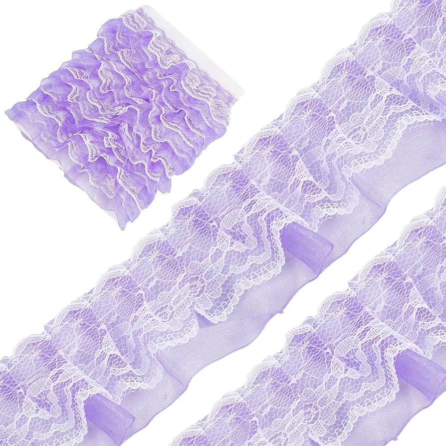 10 Yards 4.72"/12cm Organza Ruffled Pleated Lace Fabric Trim Pink Retro Ruffle Pleated Chiffon Trimmings Polyester Border Lace Fabric Diy Wedding Dres A57d610c 8333 4324 935f B68517e8b2f2.5c96740b43371fdd363d112a9b17abb3