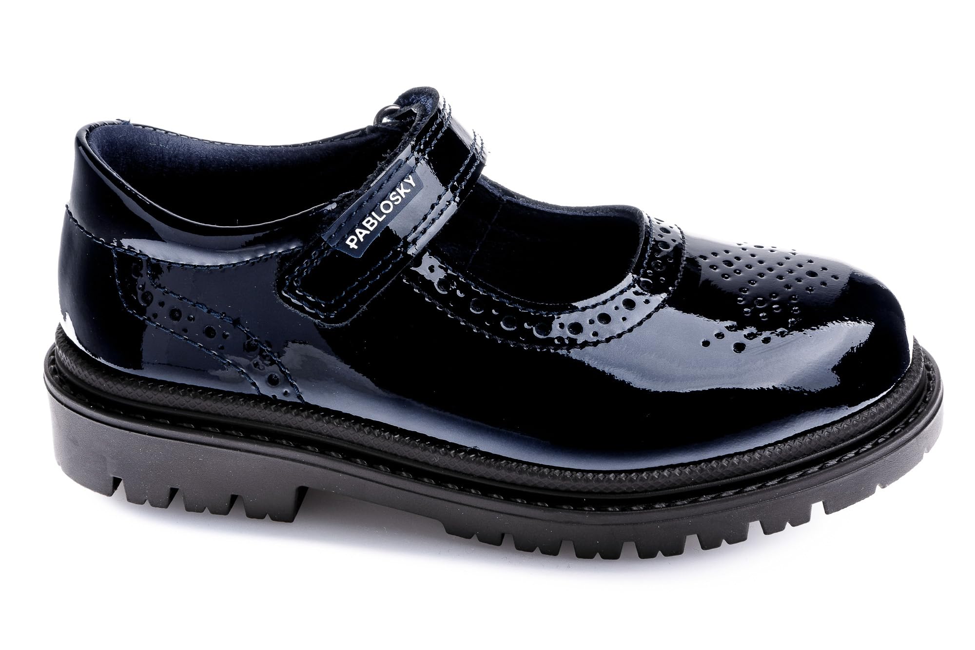 Pablosky Zapatos Casual de Niña Piel con Cierre adherente