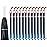 12 Pack Tent Stakes, 7075 Ground Metal Camping Aluminum Tent Pegs, Lightweight Tent Stakes Heavy Duty Spikes Camping Accessories, Blue