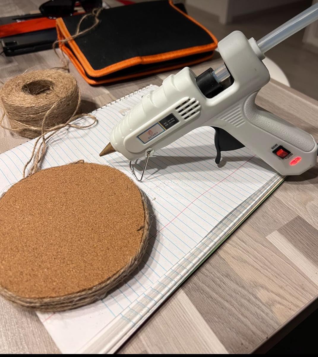 GETGRIP pistolet a colle chaude 80W Température Réglable – 30 Bâtons 11x150mm Inclus, 3 Protège-Doigts & Sac – Chauffage Rapide 60s pour DIY, Artisanat | pistolet a colle professional | glue gun