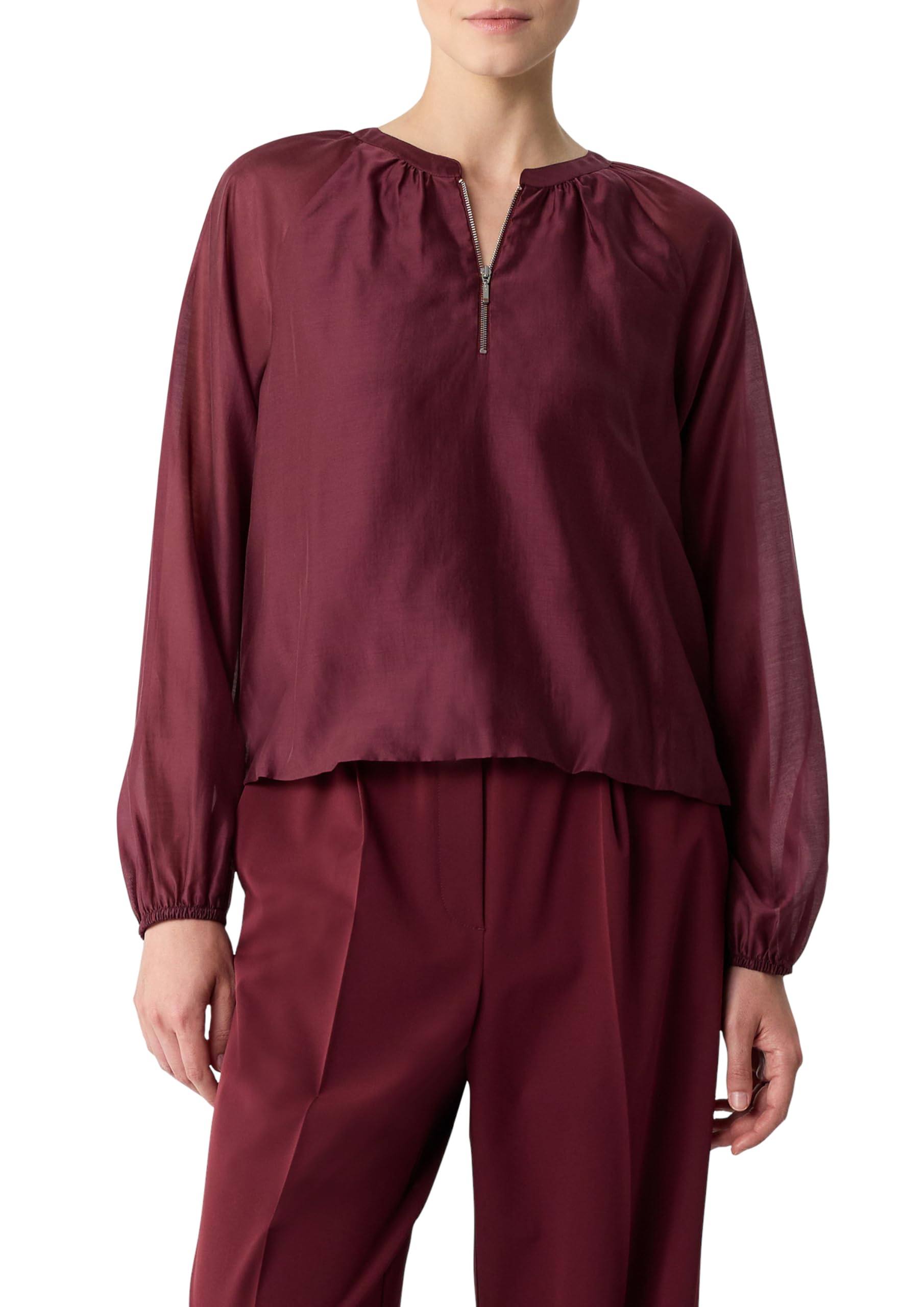 comma Women's 2168645 Blouse, 4916, 10