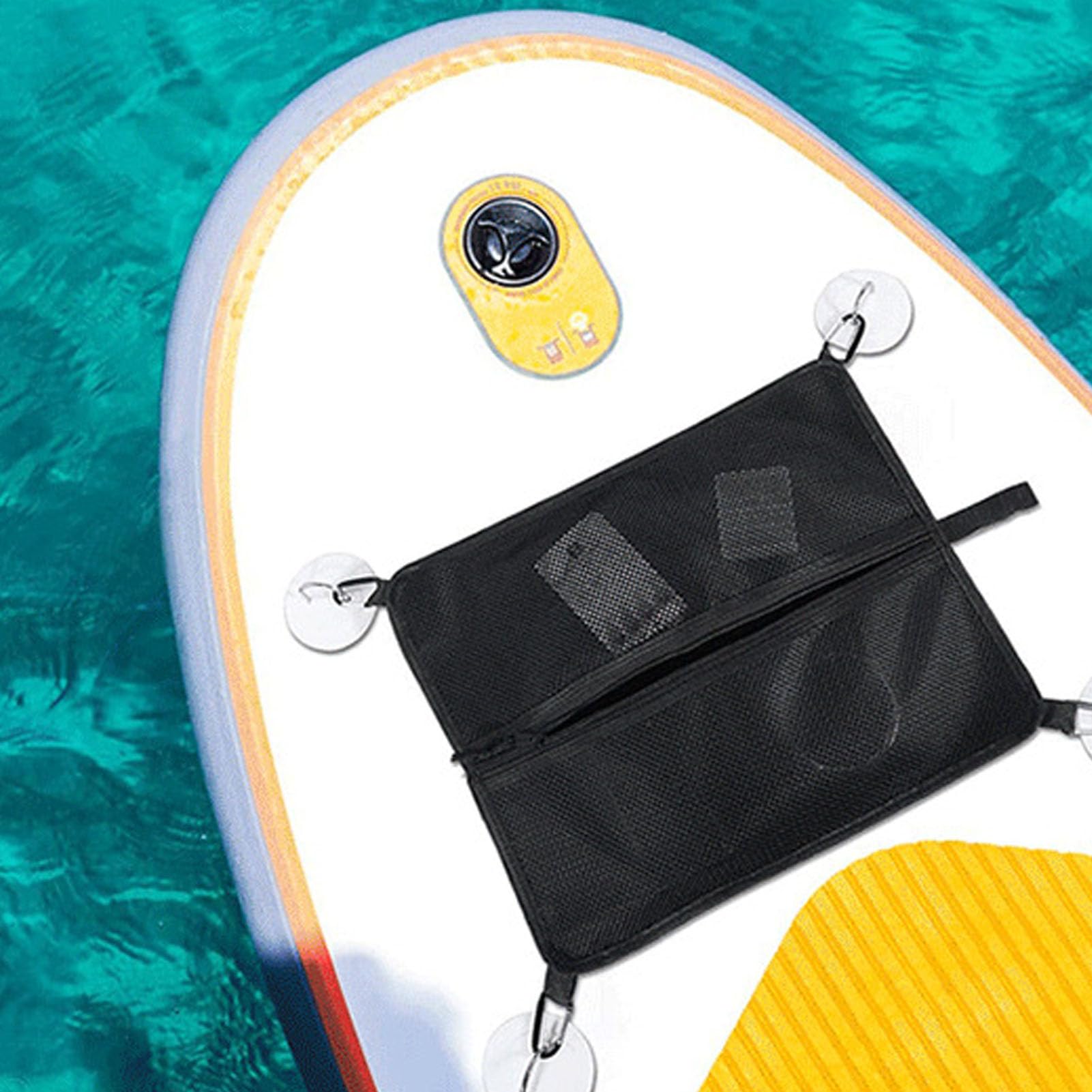 Paddleboard Deck Bag, Watertight Large Capacity Storage Bag with Phone Key Wallet for Surfboards Paddleboards