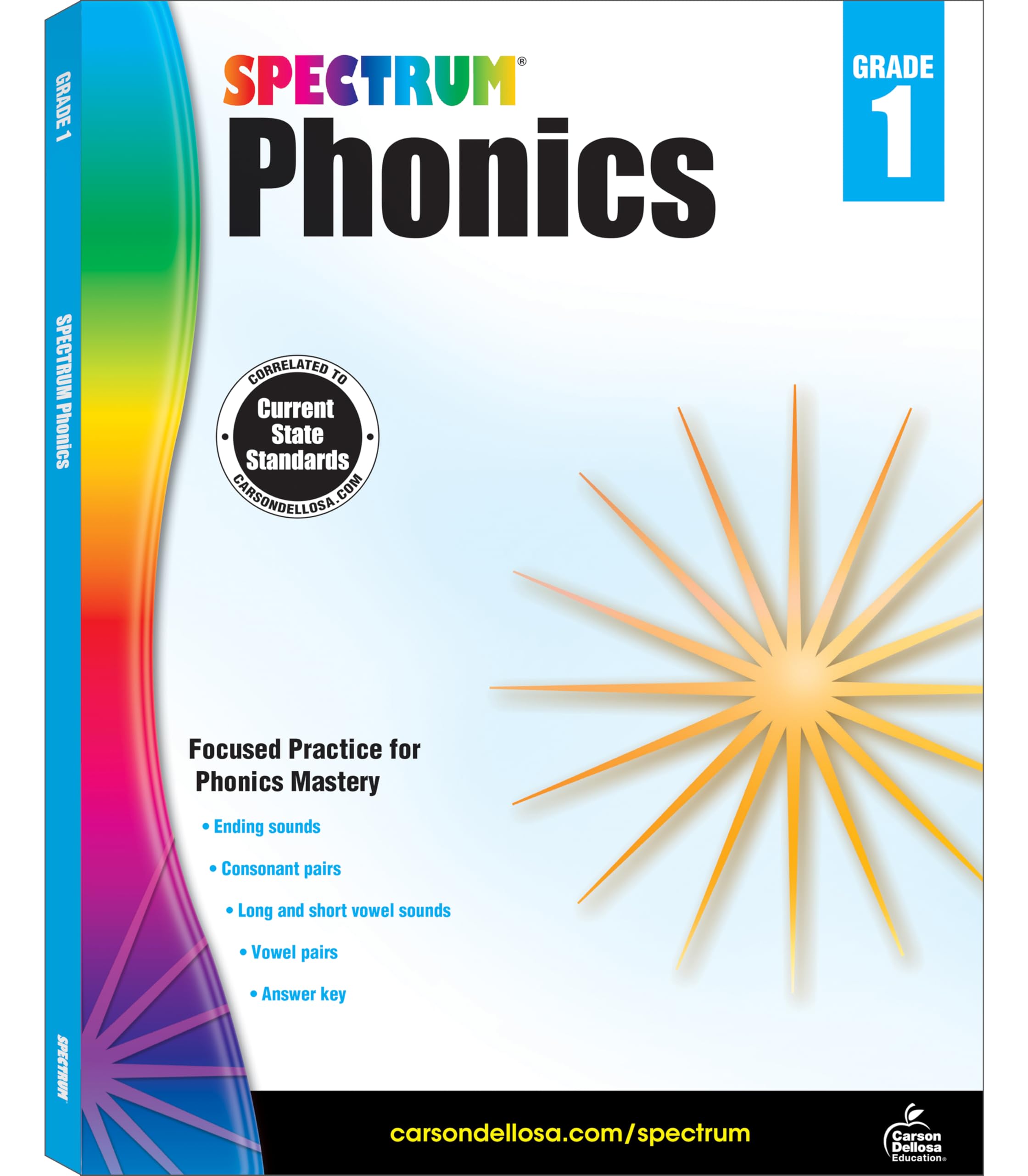 Spectrum Phonics, Grade 1 Paperback – 15 August 2014