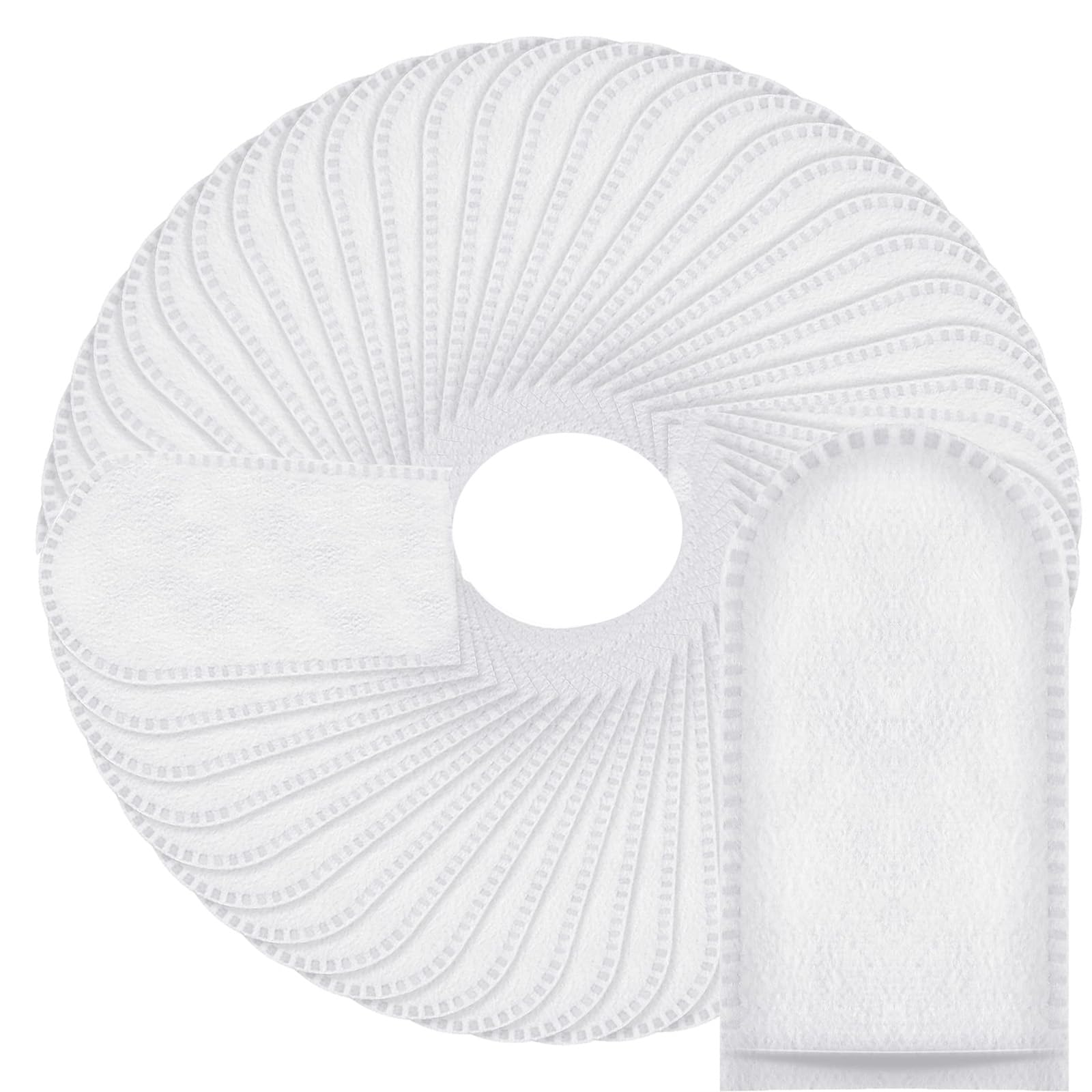 JIYUANCH 100 Pieces Finger Cots Disposable Finger Covers Newborn Baby Diaper Cream Finger Protectors Keeps Fingers and Nails Clean for Home Travel