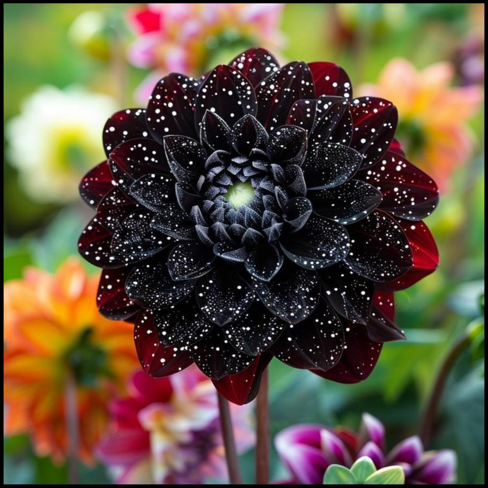 Dahlia Bulbs.Strong Plants That Grow Well Mix Golden Jade Carving Feels Beautiful//。Mix-CXXFGFT.-8 Bulbs-B