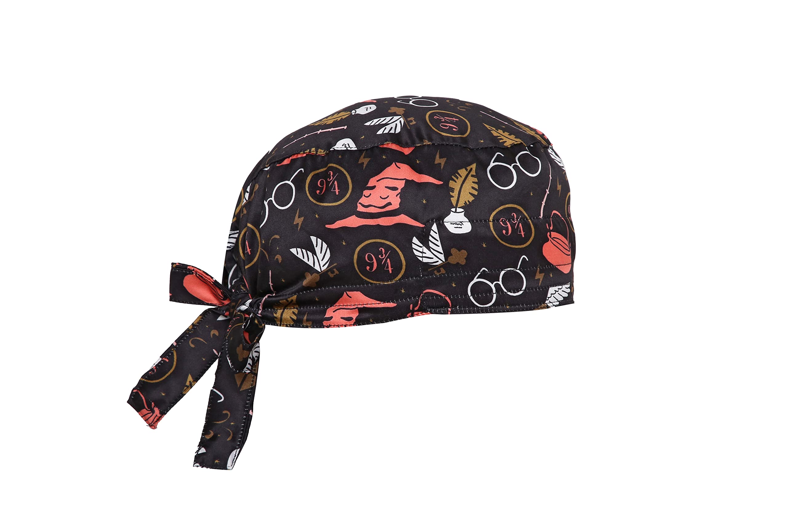 Associated Uniforms Printed Satin Scrub Cap Unisex with Sweat Band-image-43
