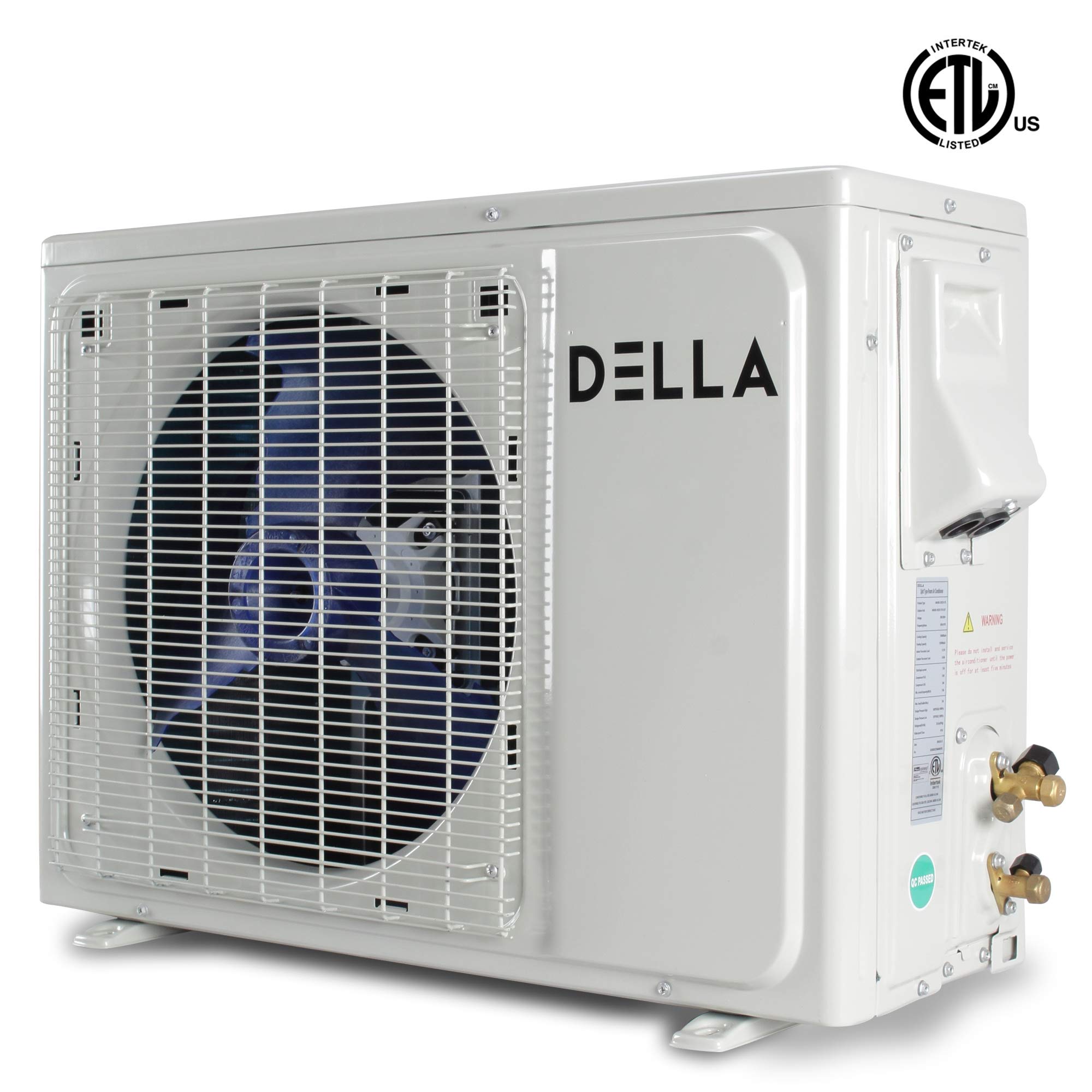 DELLA 12,000 BTU Mini Split Air Conditioner & Heater Ductless Inverter System, 17 SEER 115V